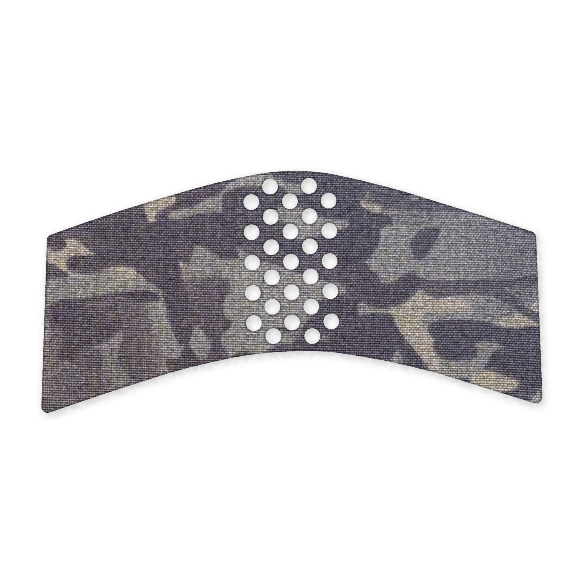 FN 510 (22-Round Extended Magazine) mag wrap kit outline, MultiCam Black
