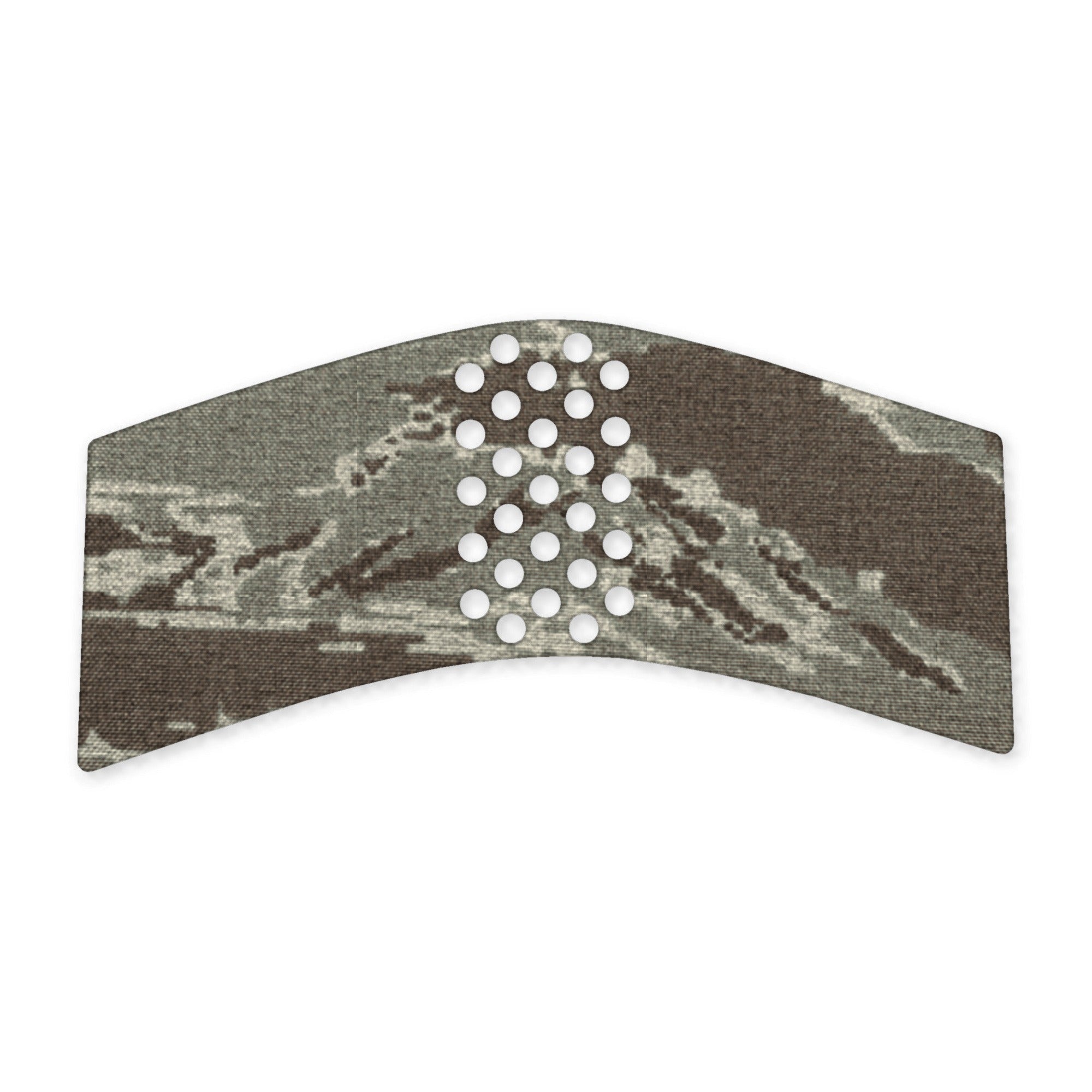FN 510 (22-Round Extended Magazine) mag wrap kit outline, Tiger Stripe (ABU)