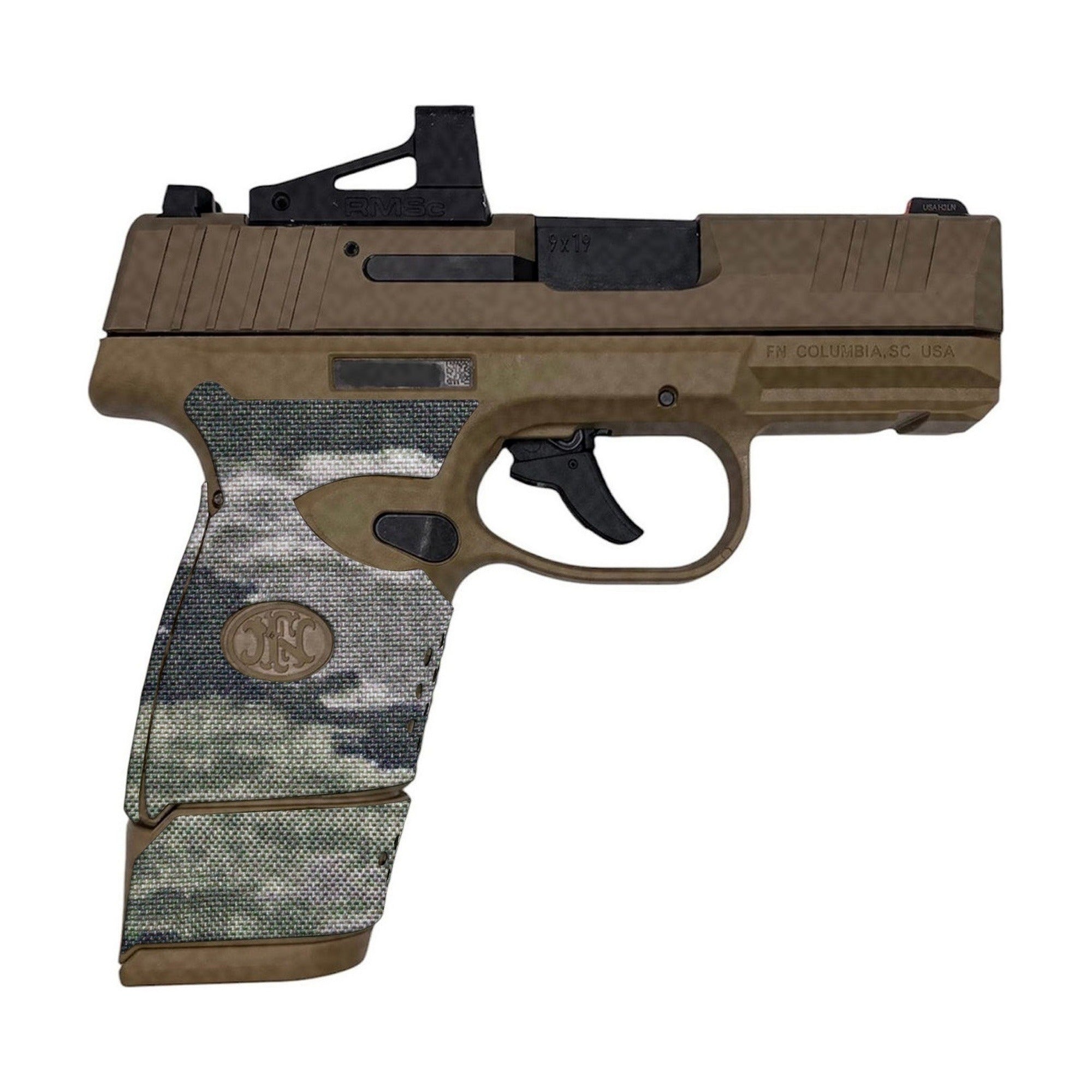 FN REFLEX Cordura grip wrap, A-TACS iX