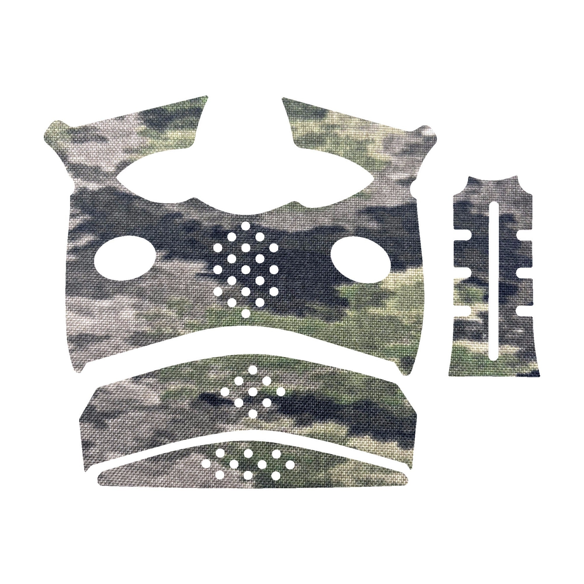 FN REFLEX grip wrap kit outline, A-TACS iX