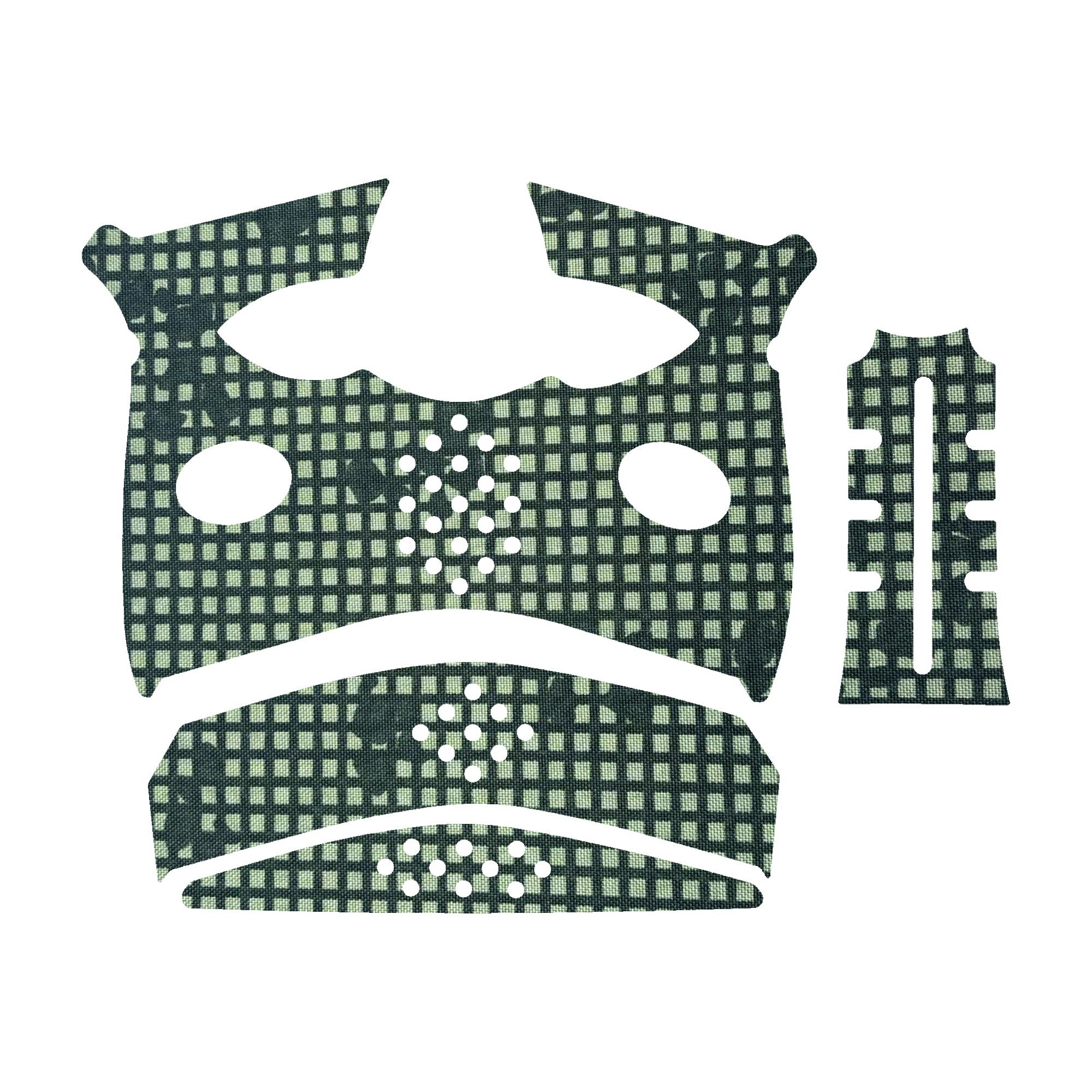 FN REFLEX grip wrap kit outline, Desert Night Camo