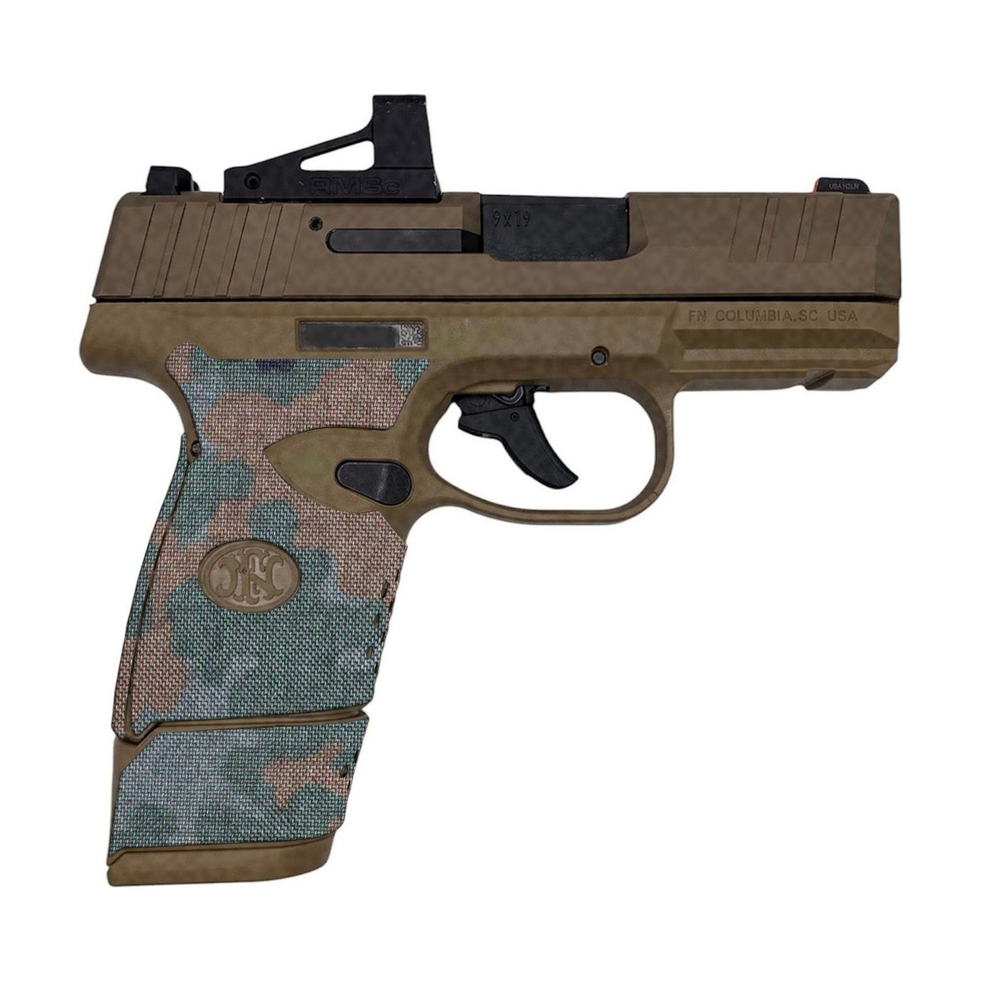 FN REFLEX Cordura grip wrap, Flecktarn