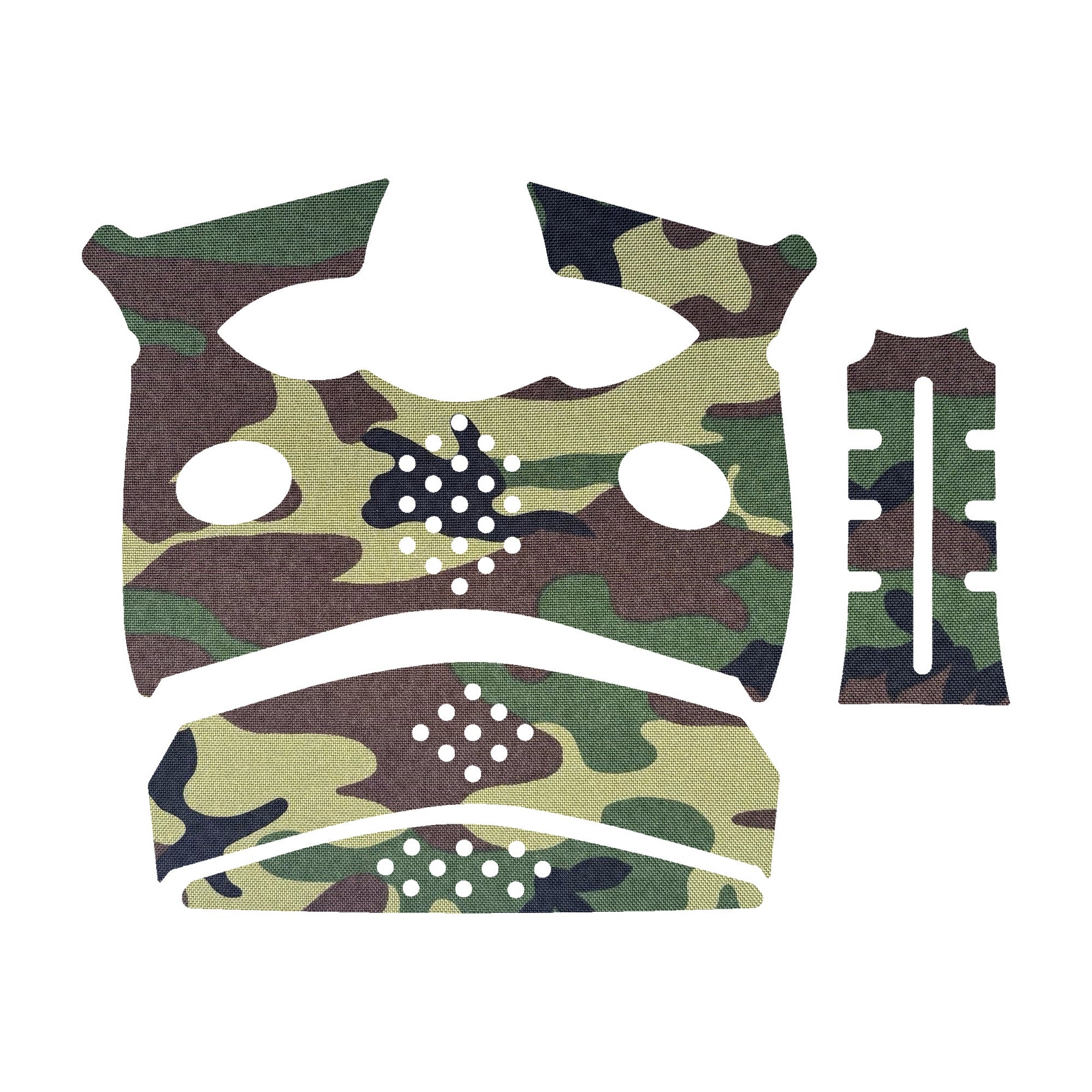 FN REFLEX grip wrap kit outline, M81 Woodland