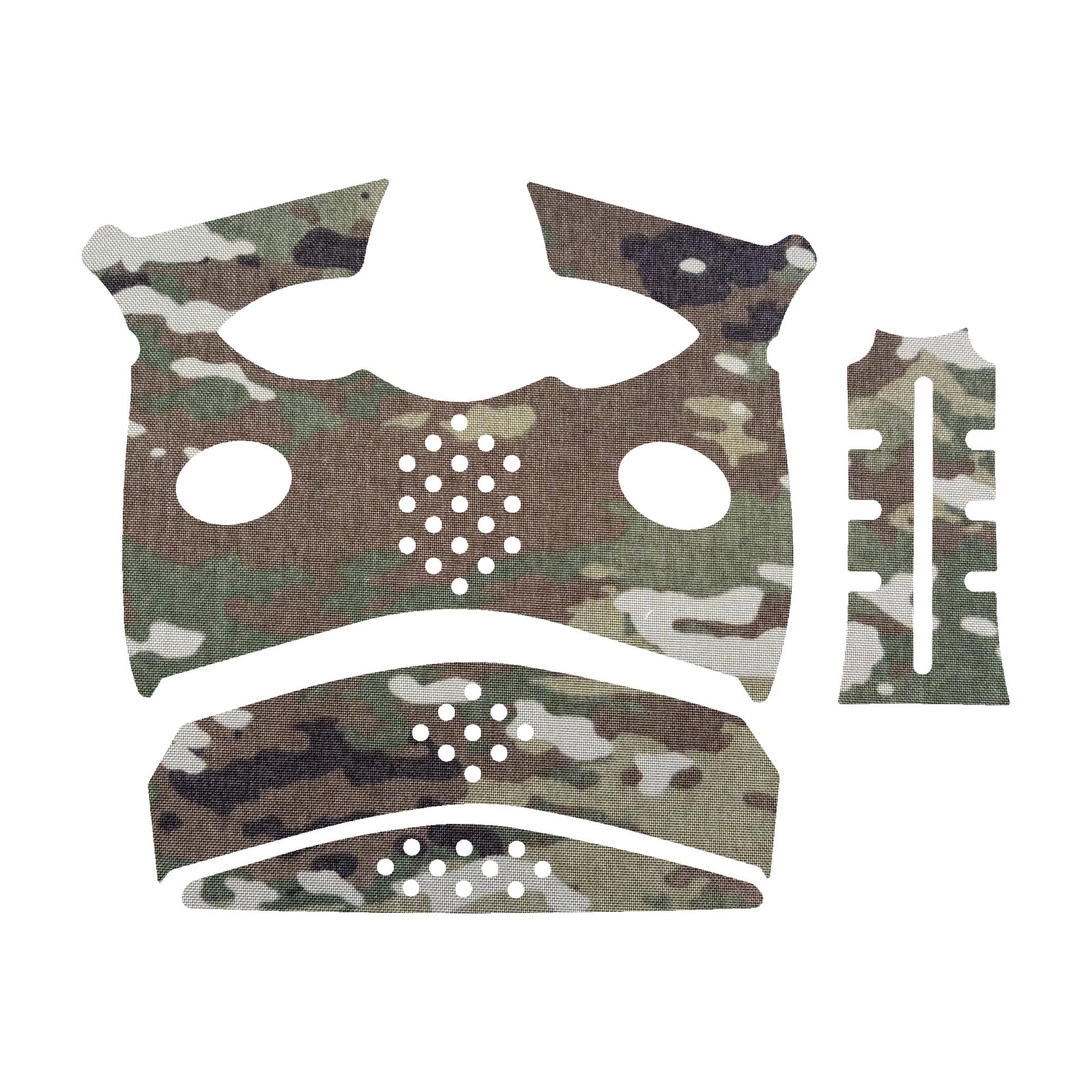 FN REFLEX grip wrap kit outline, MultiCam