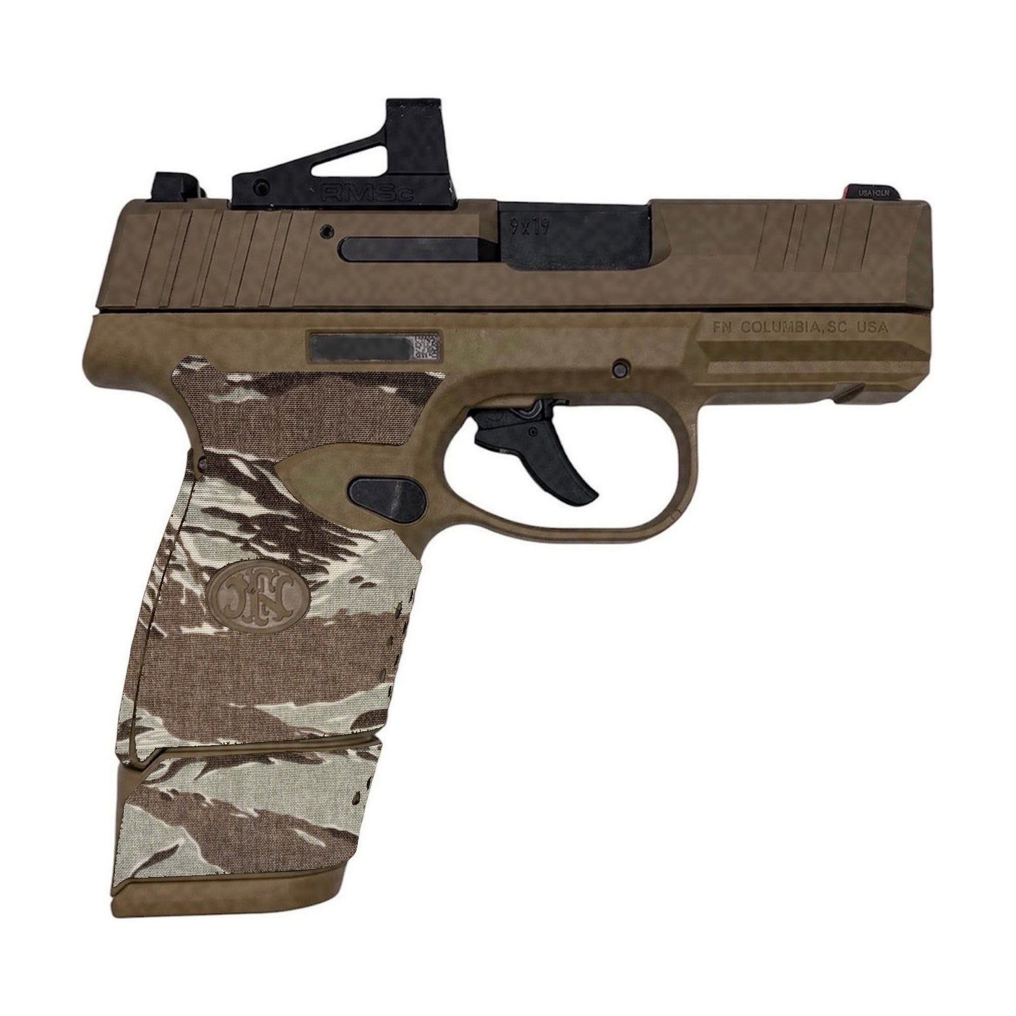 FN REFLEX Cordura grip wrap, Tiger Stripe (ABU)