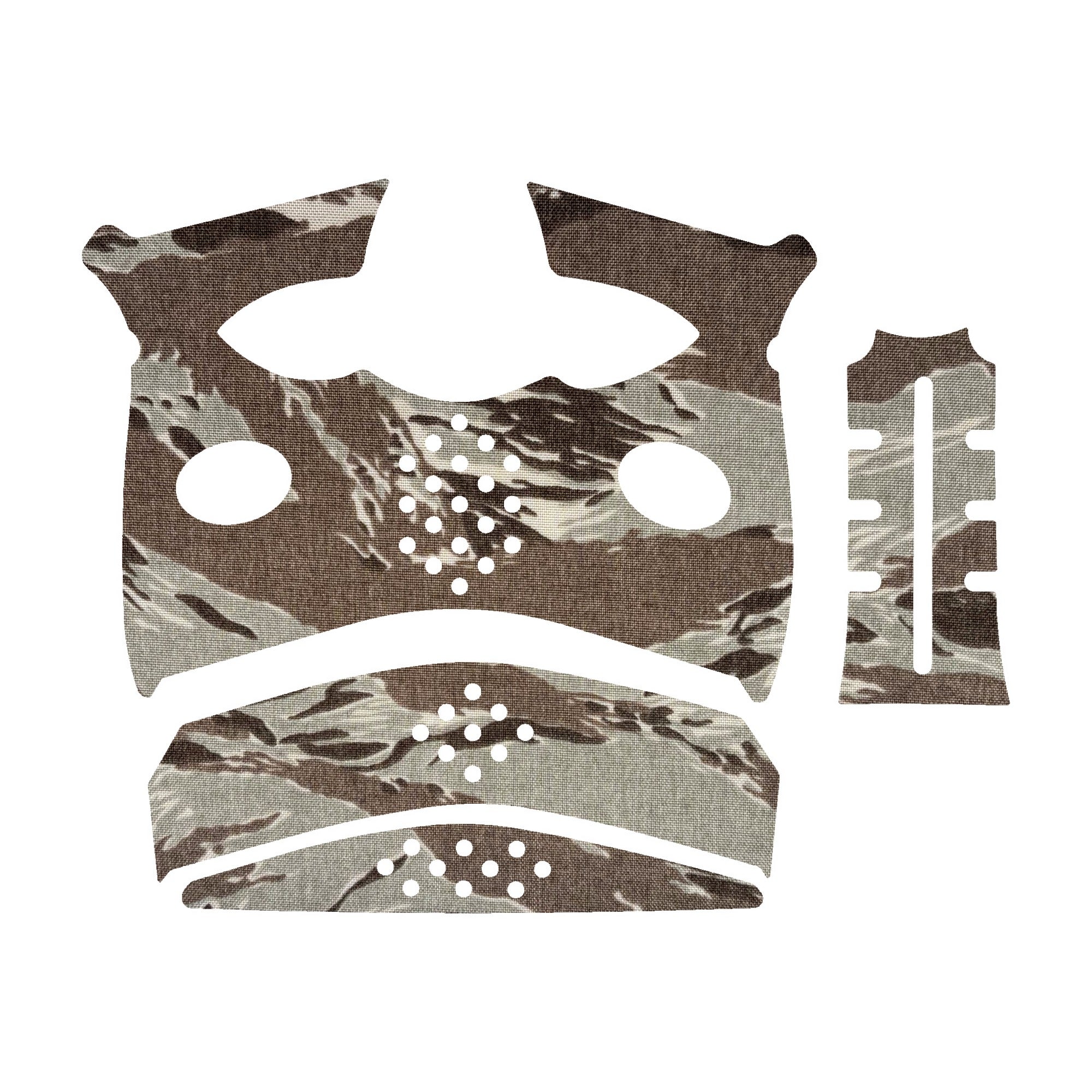FN REFLEX grip wrap kit outline, Tiger Stripe (ABU)
