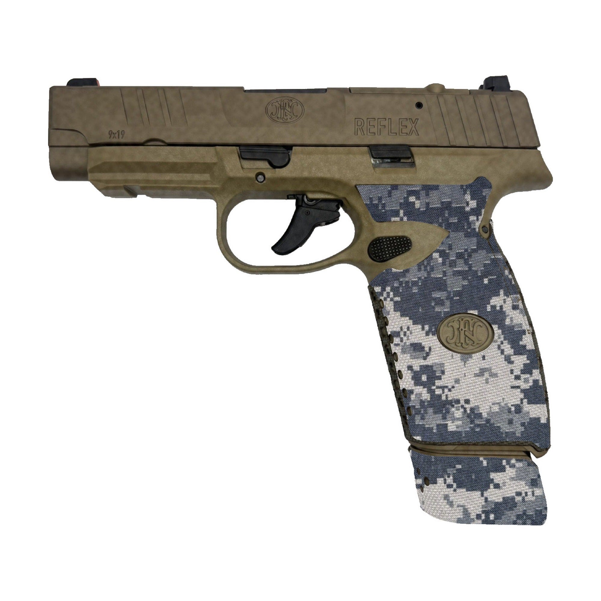 FN REFLEX XL Cordura grip wrap, ACU