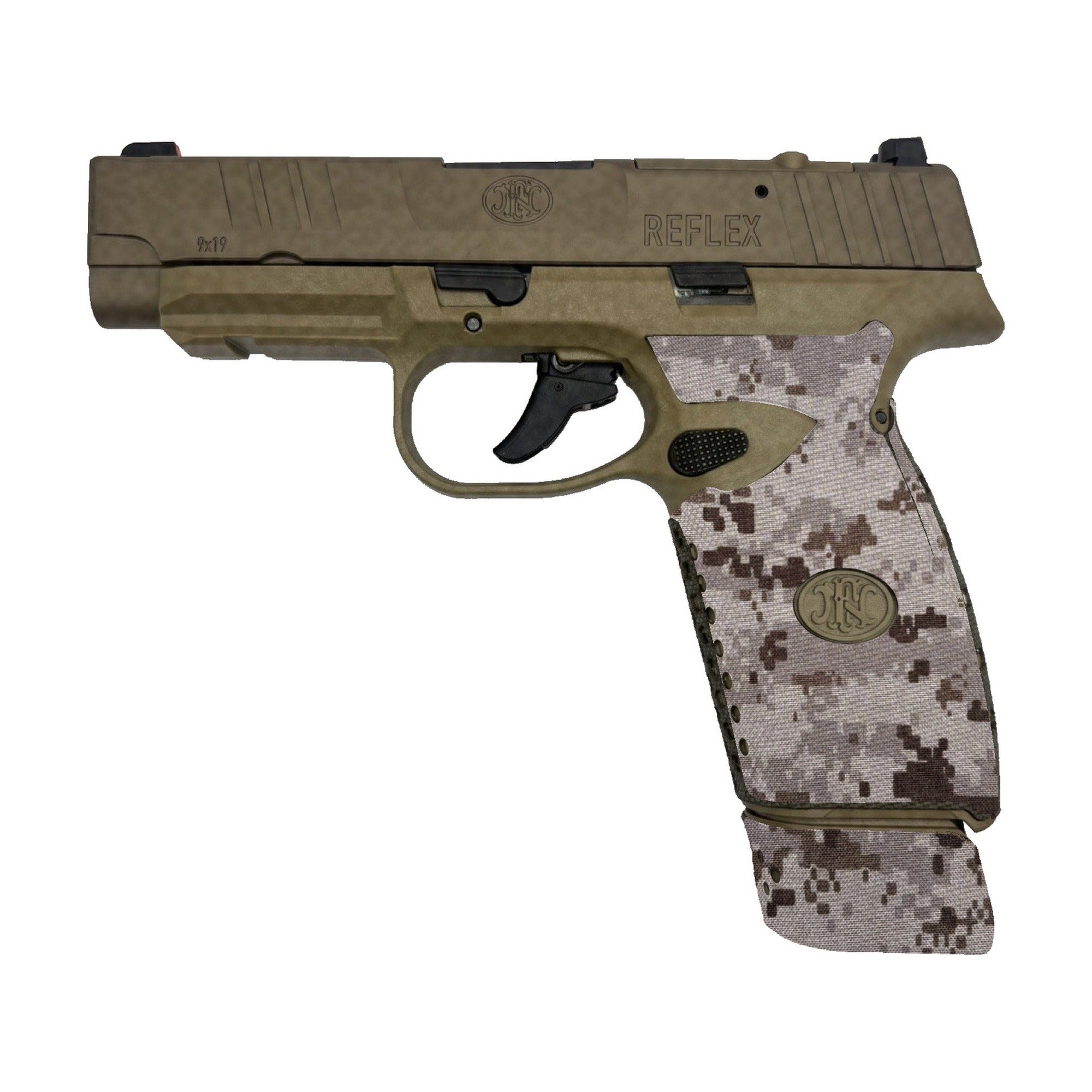 FN REFLEX XL Cordura grip wrap, ACU (Desert)
