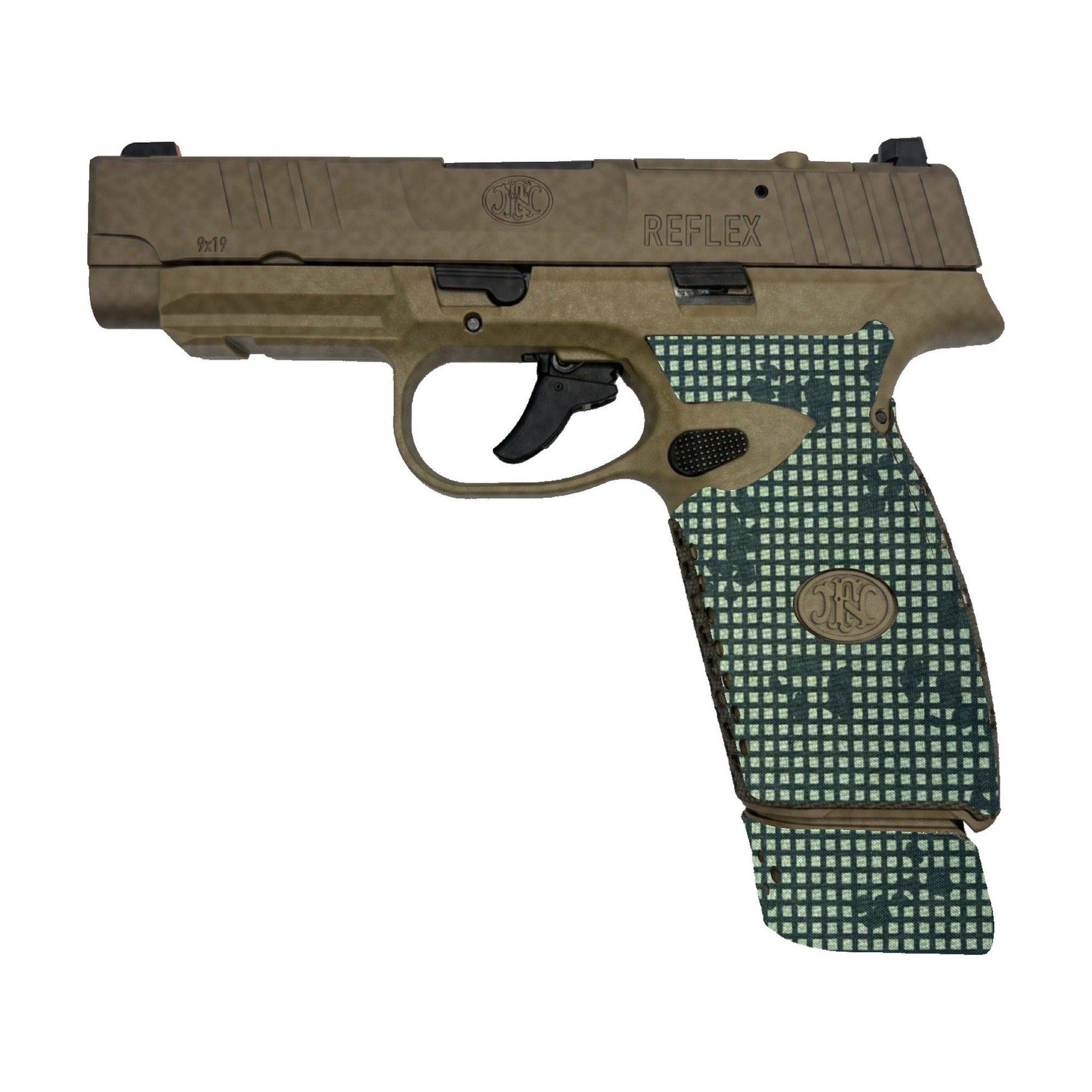 FN REFLEX XL Cordura grip wrap, Desert Night Camo