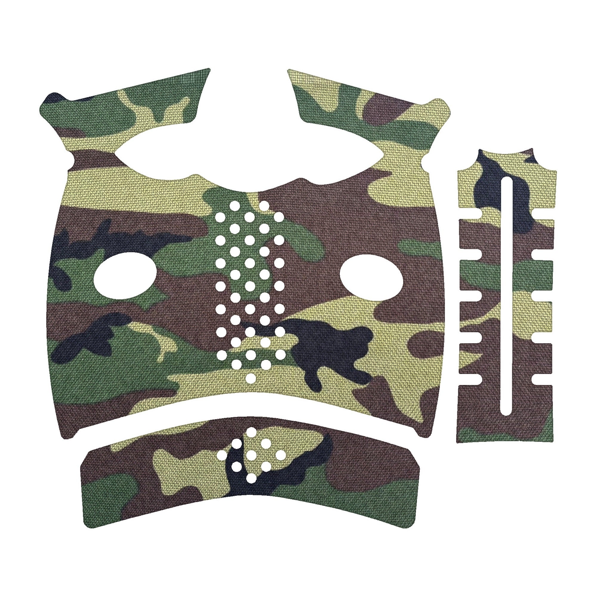 FN REFLEX XL grip wrap kit outline, M81 Woodland