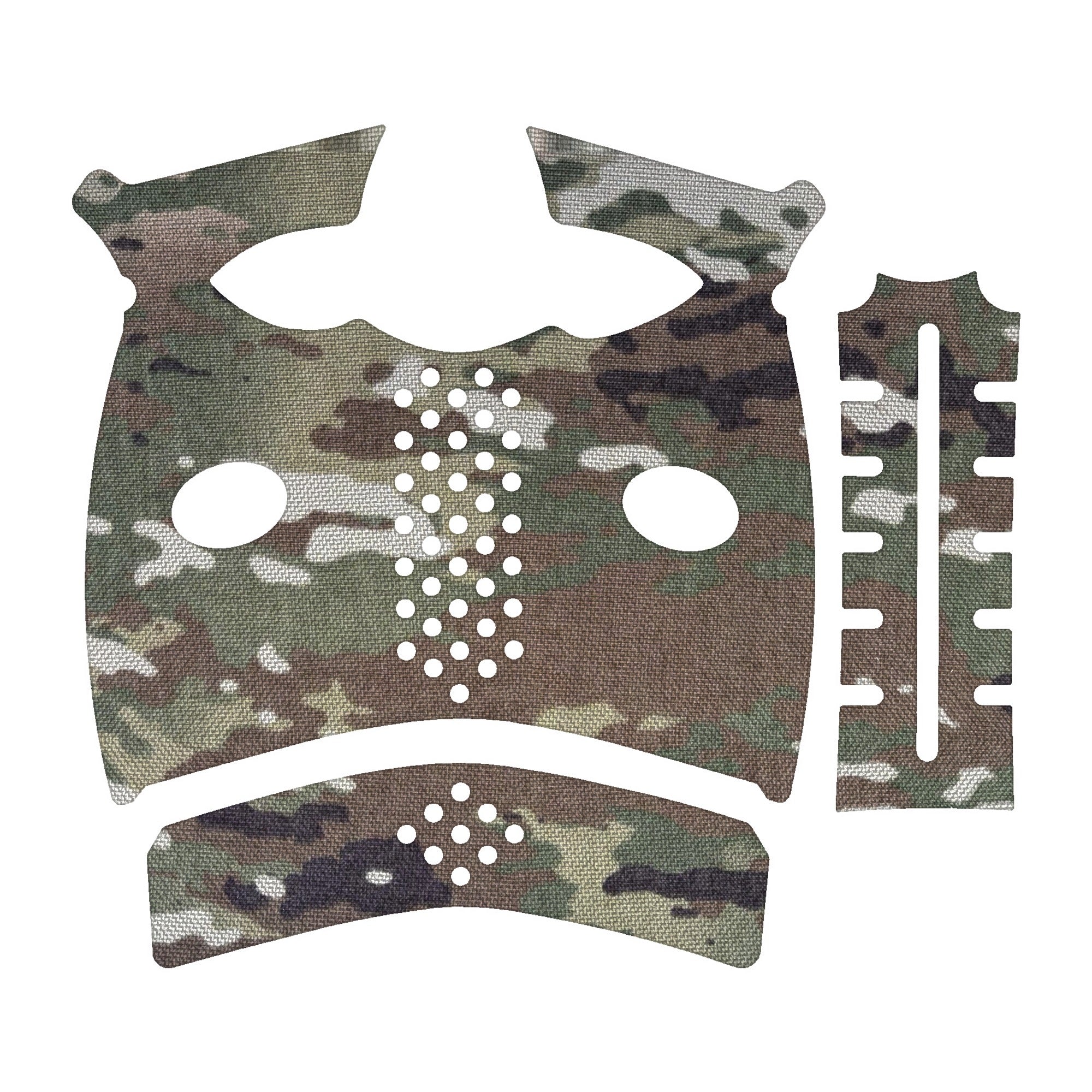 FN REFLEX XL grip wrap kit outline, MultiCam