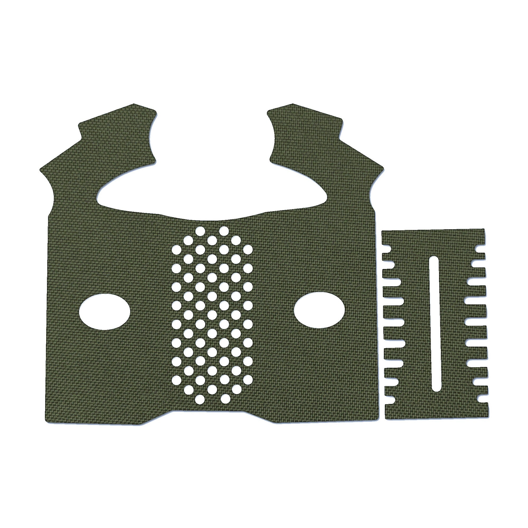 FNX 45 grip wrap kit outline, OD Green