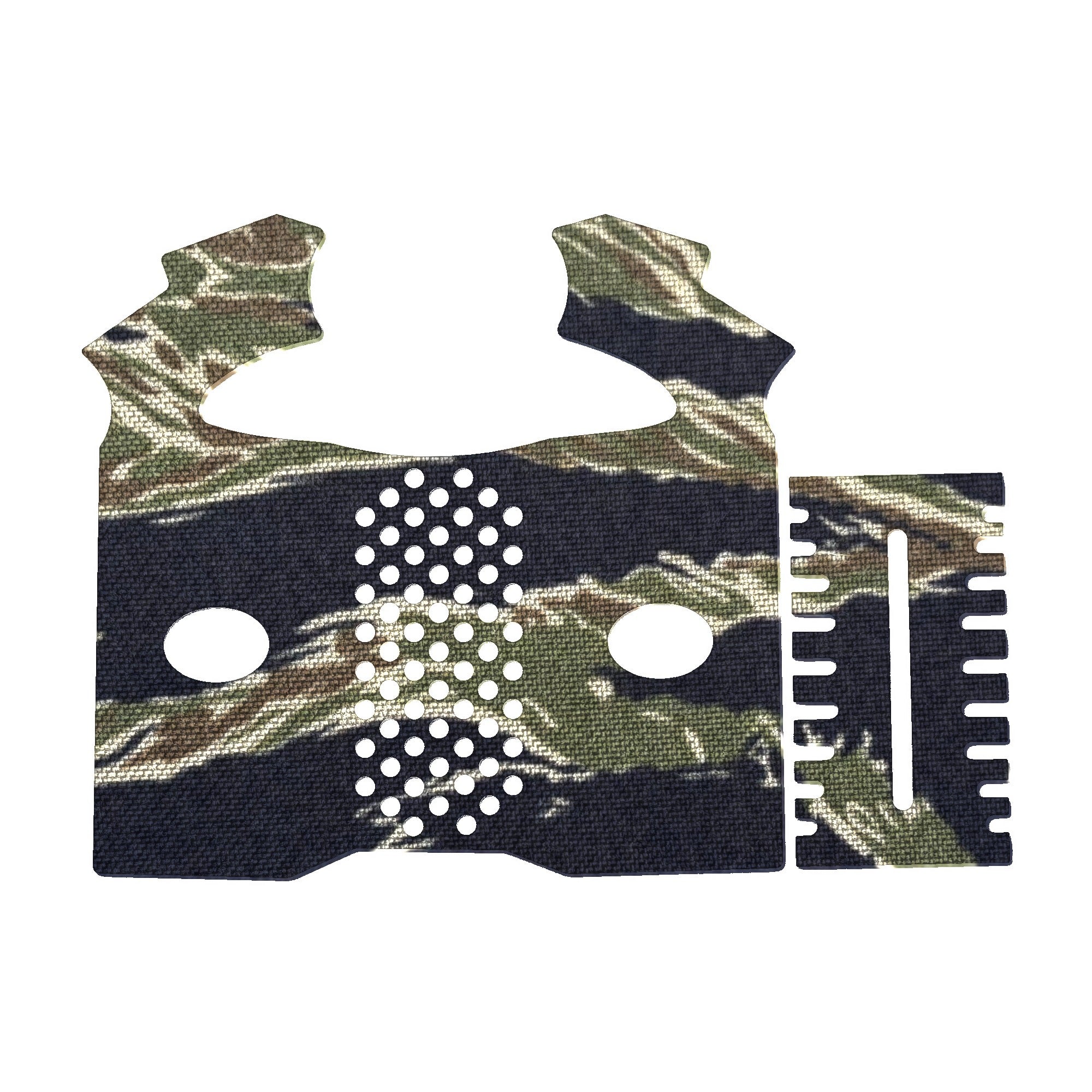 FNX 45 grip wrap kit outline, Tiger Stripe (Green/Black)
