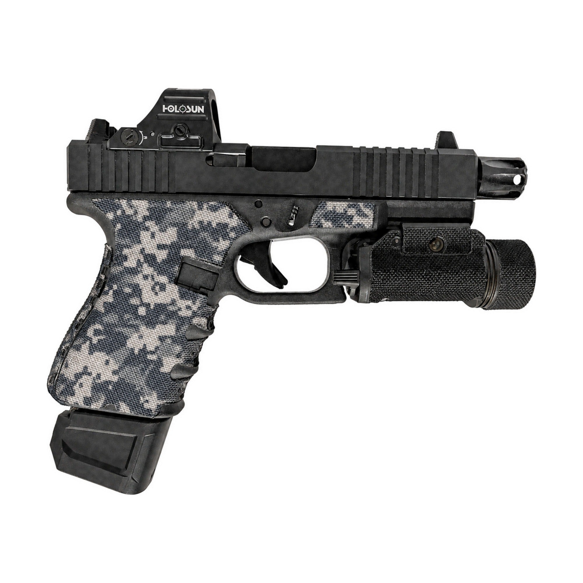 GLOCK G19/G23/G32 Pistols Cordura grip wrap, ACU (Gen3)