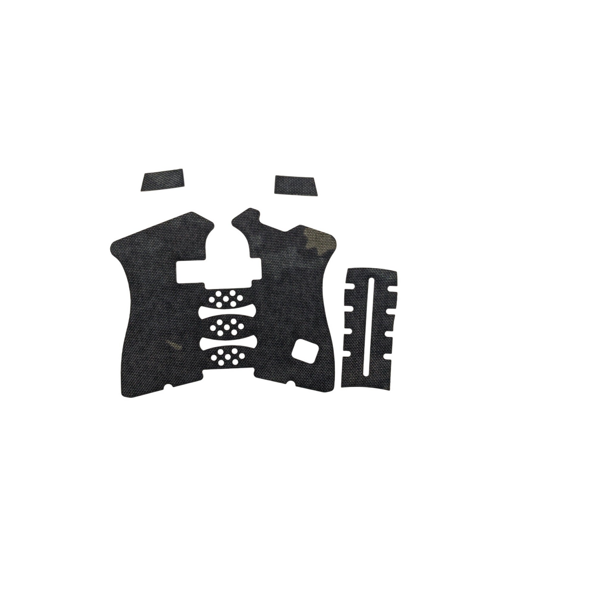 GLOCK G19/G23/G32 Pistols grip wrap kit outline, MultiCam Black (Gen3)