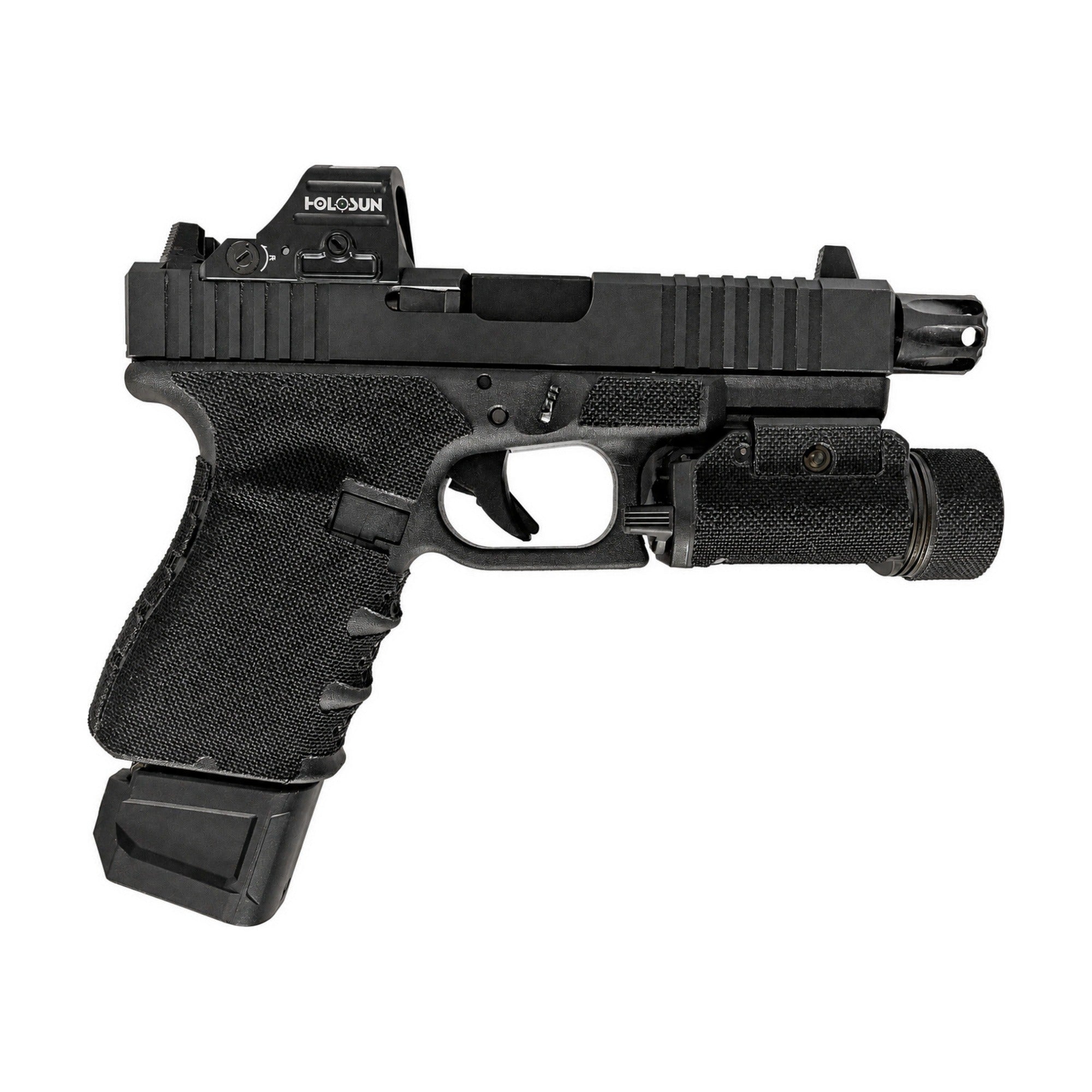 GLOCK G19/G23/G32 Pistols Cordura grip wrap, Black (Gen3)