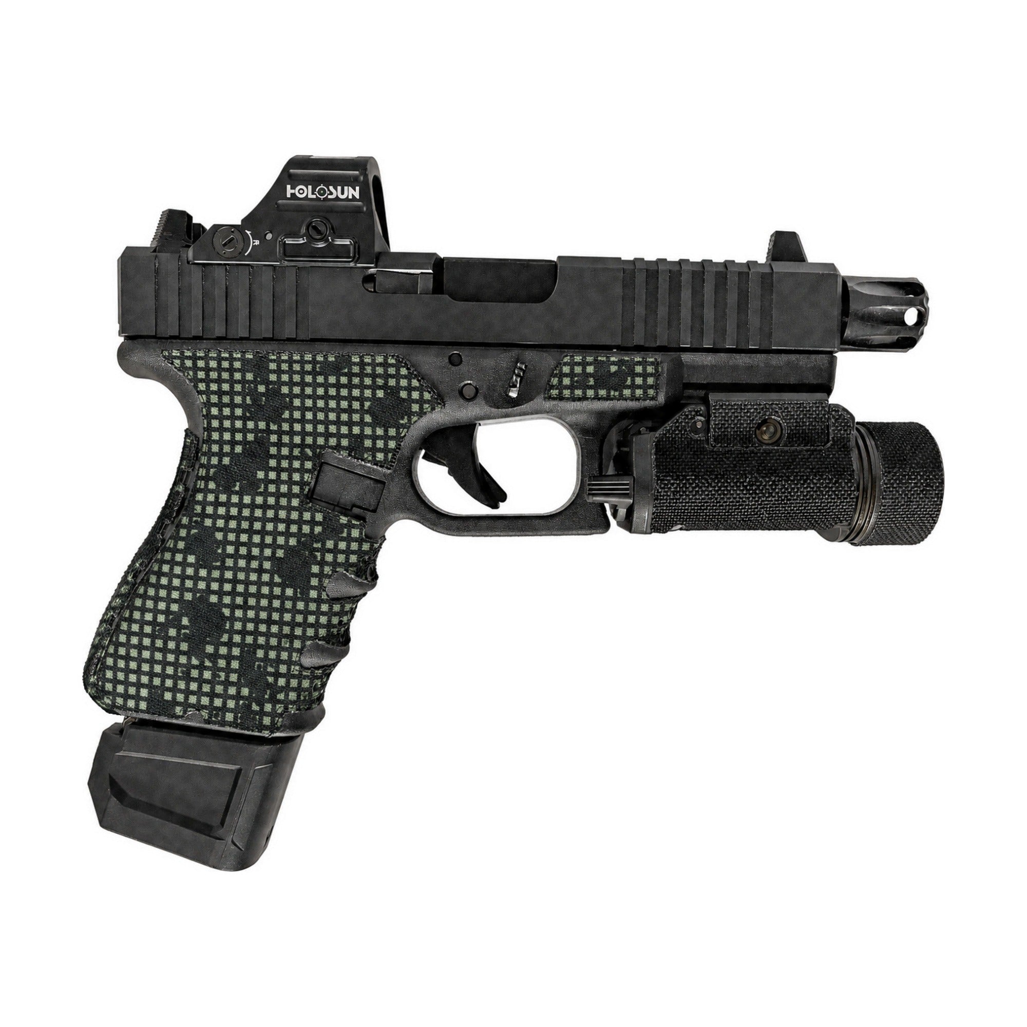 GLOCK G19/G23/G32 Pistols Cordura grip wrap, Desert Night Camo (Gen3)