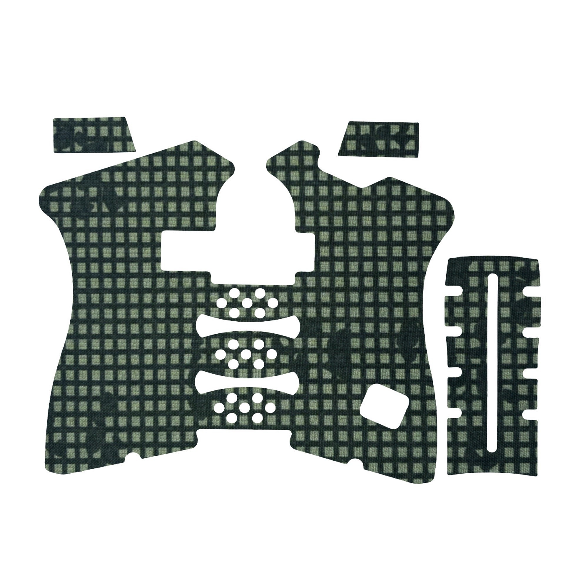 GLOCK G19/G23/G32 Pistols grip wrap kit outline, Desert Night Camo (Gen3)