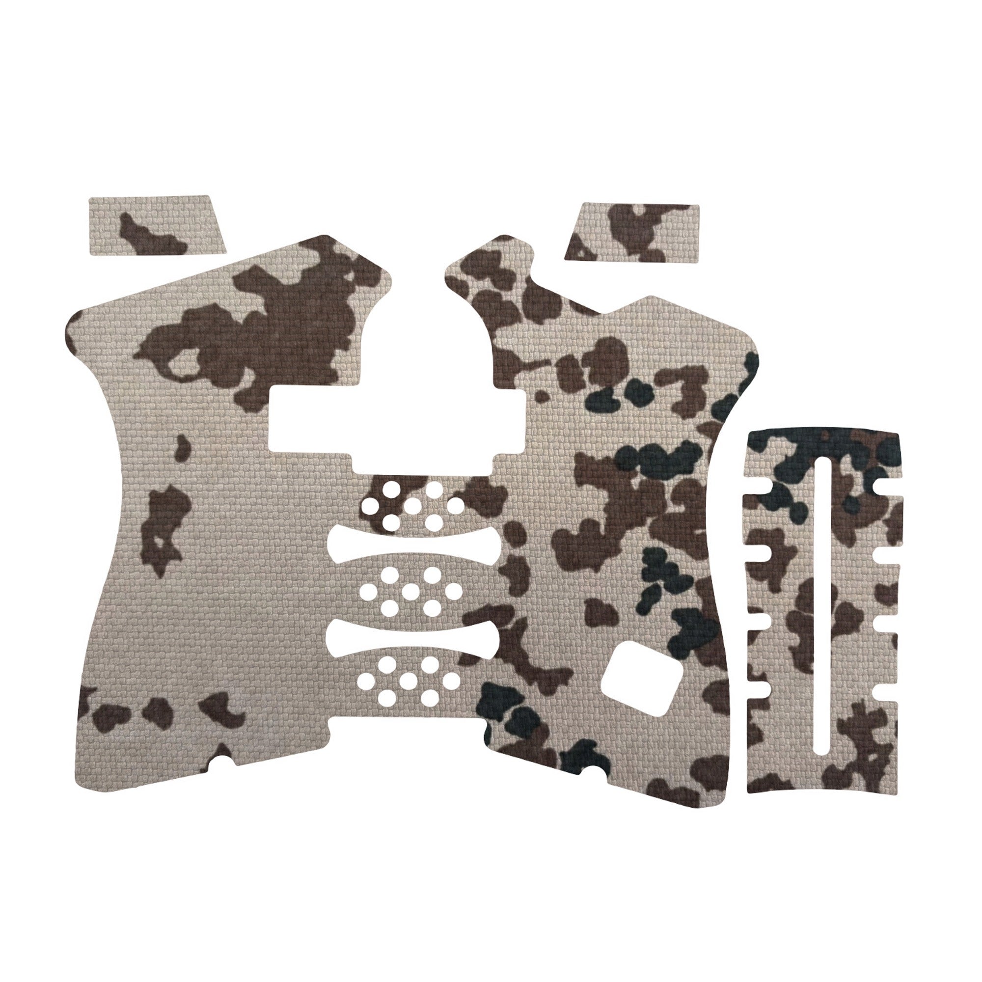 GLOCK G19/G23/G32 Pistols grip wrap kit outline, Tropentarn (Gen3)