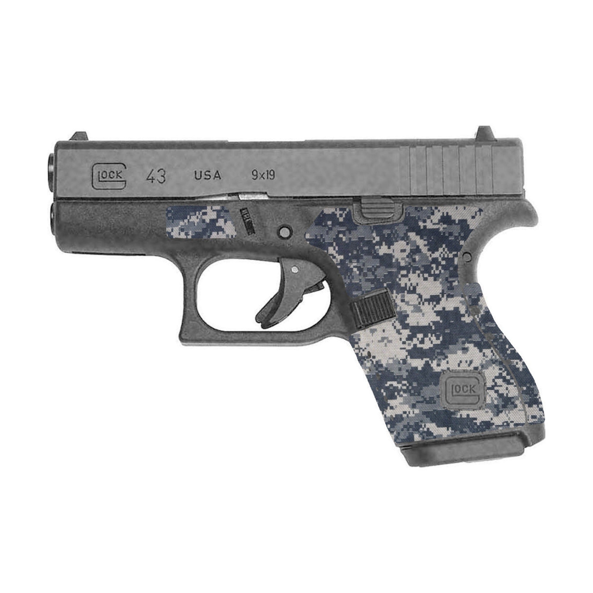 GLOCK G43 Pistols Cordura grip wrap, ACU