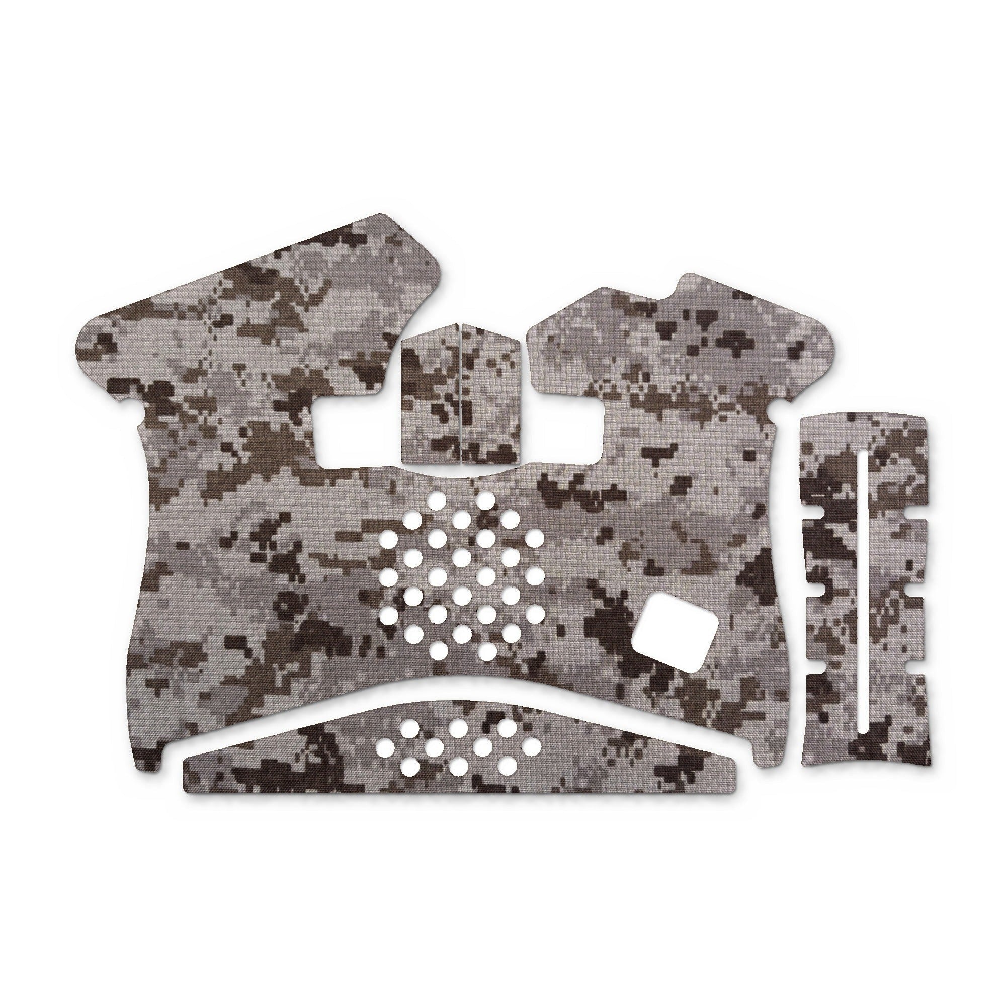 GLOCK G43 Pistols grip wrap kit outline, ACU (Desert)