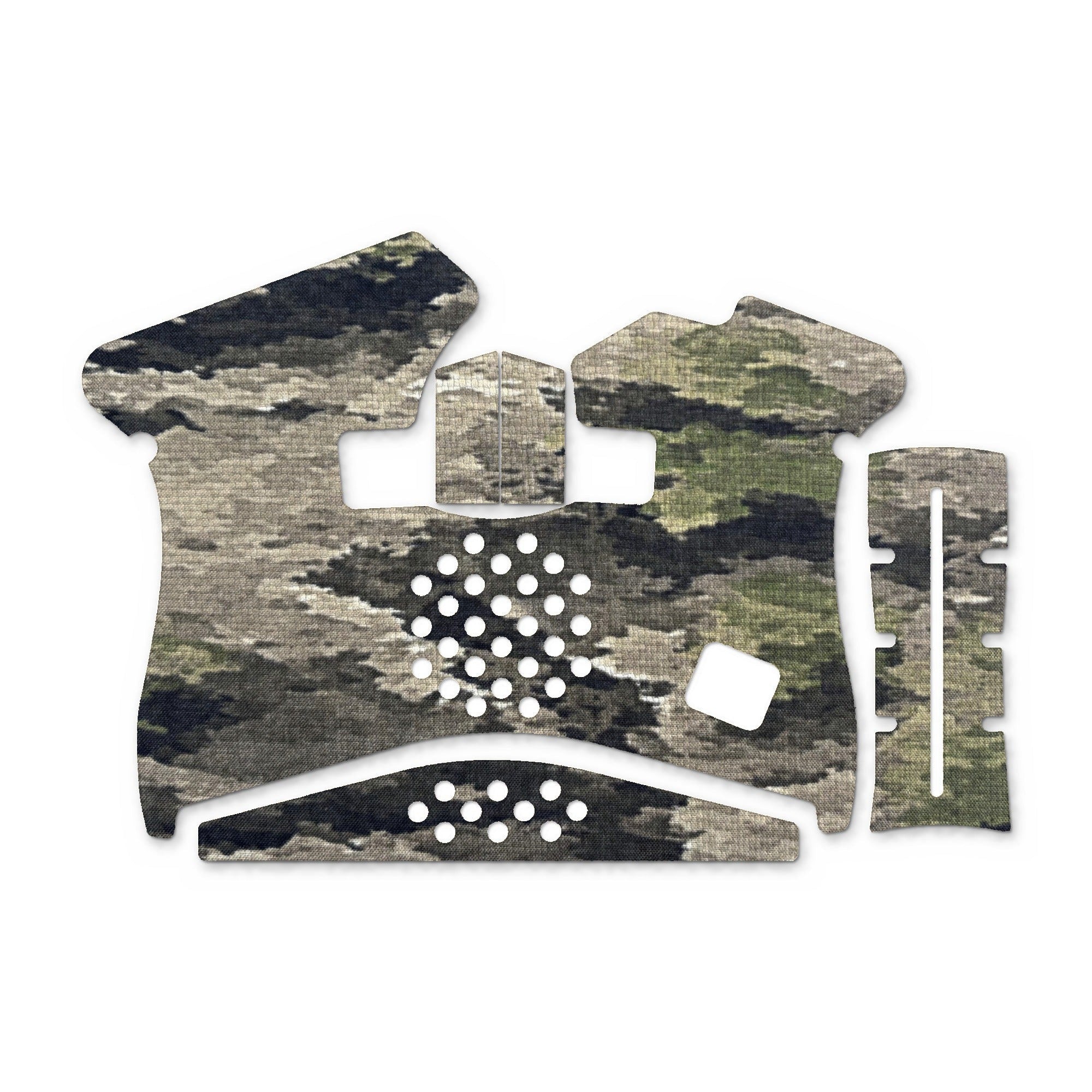 GLOCK G43 Pistols grip wrap kit outline, A-TACS iX
