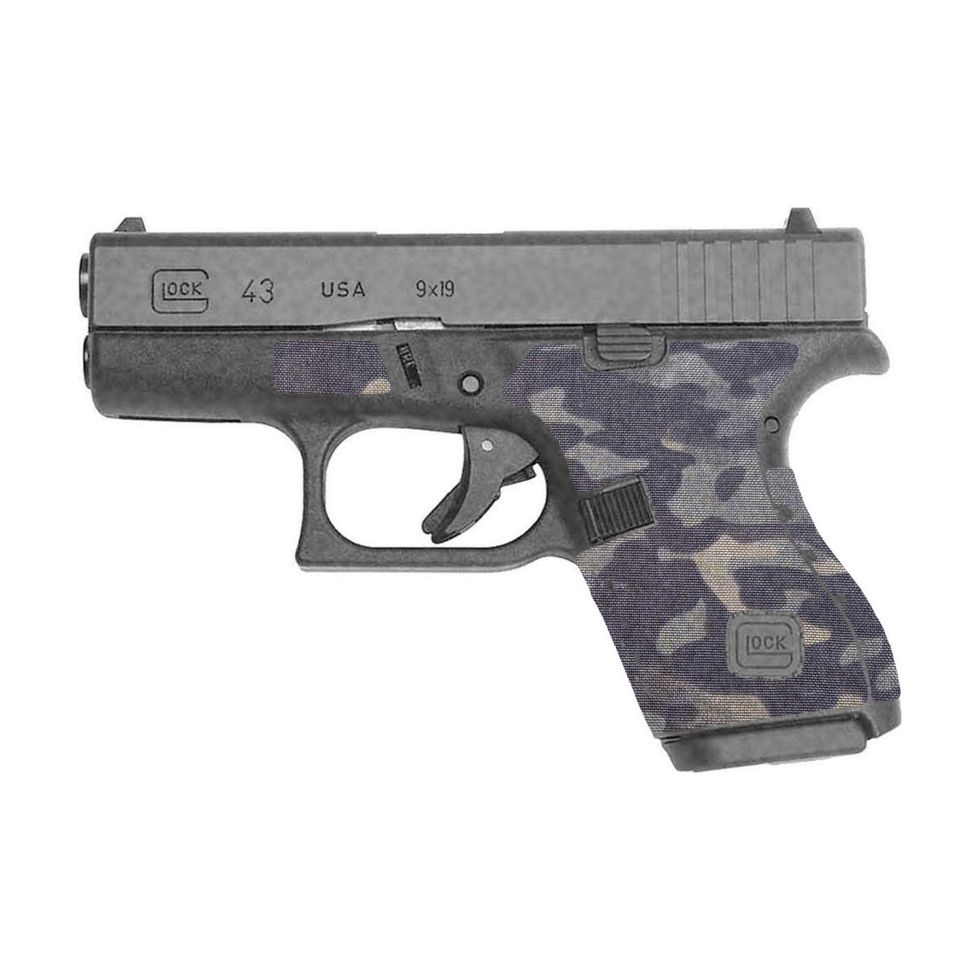 GLOCK G43 Pistols Cordura grip wrap, MultiCam Black