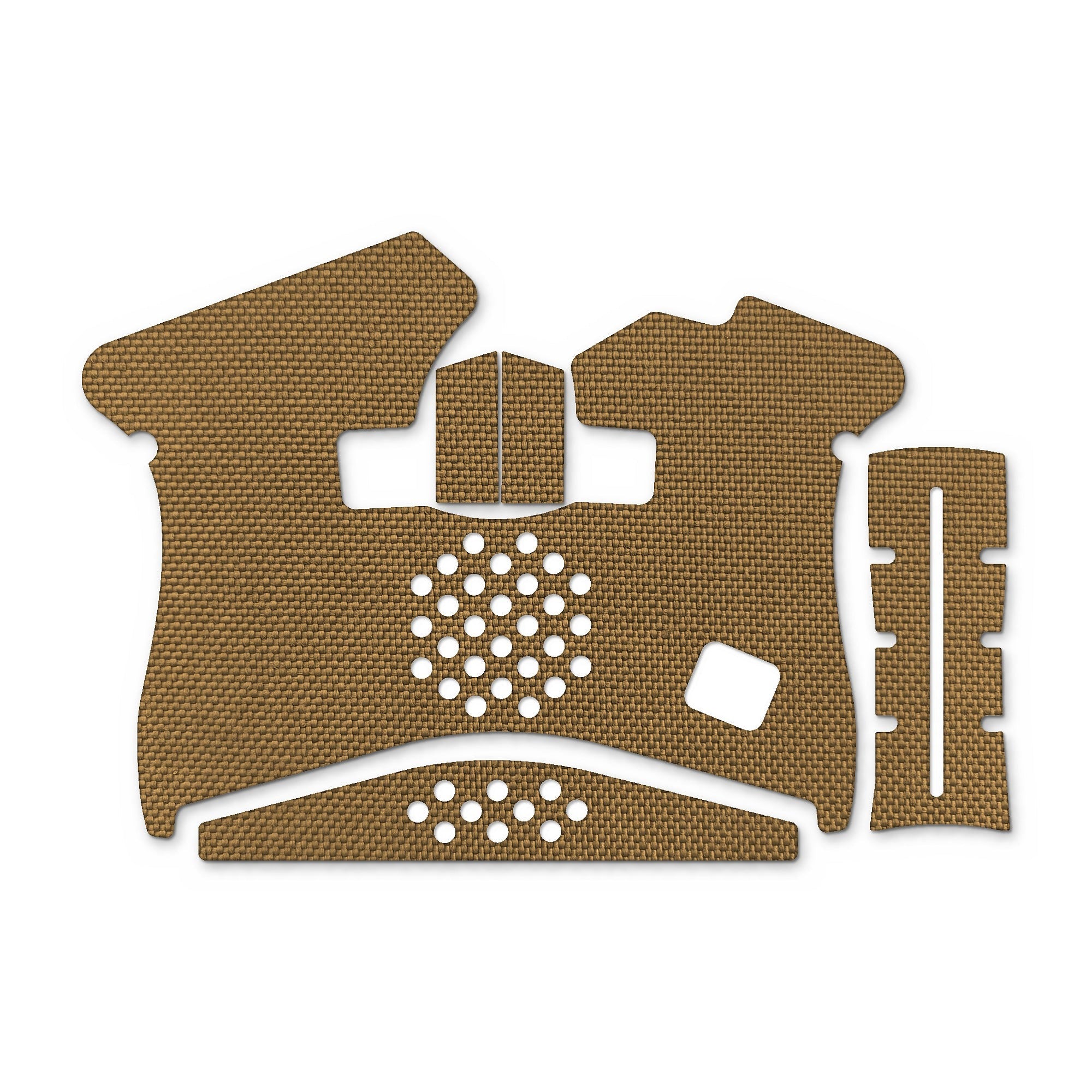 GLOCK G43 Pistols grip wrap kit outline, Coyote