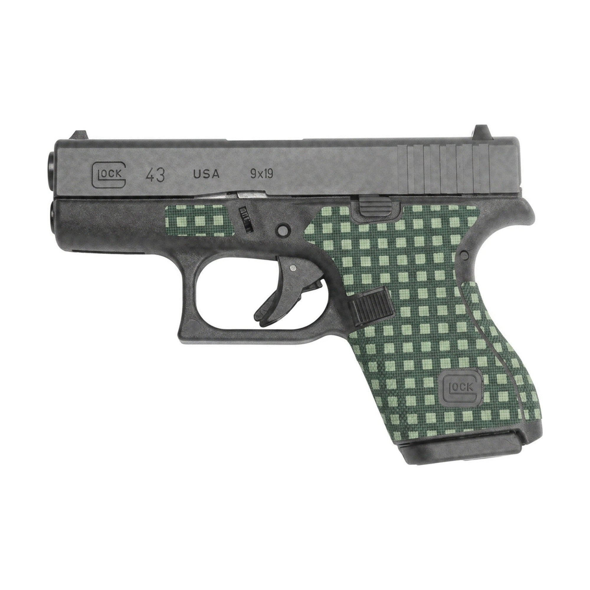 GLOCK G43 Pistols Cordura grip wrap, Desert Night Camo