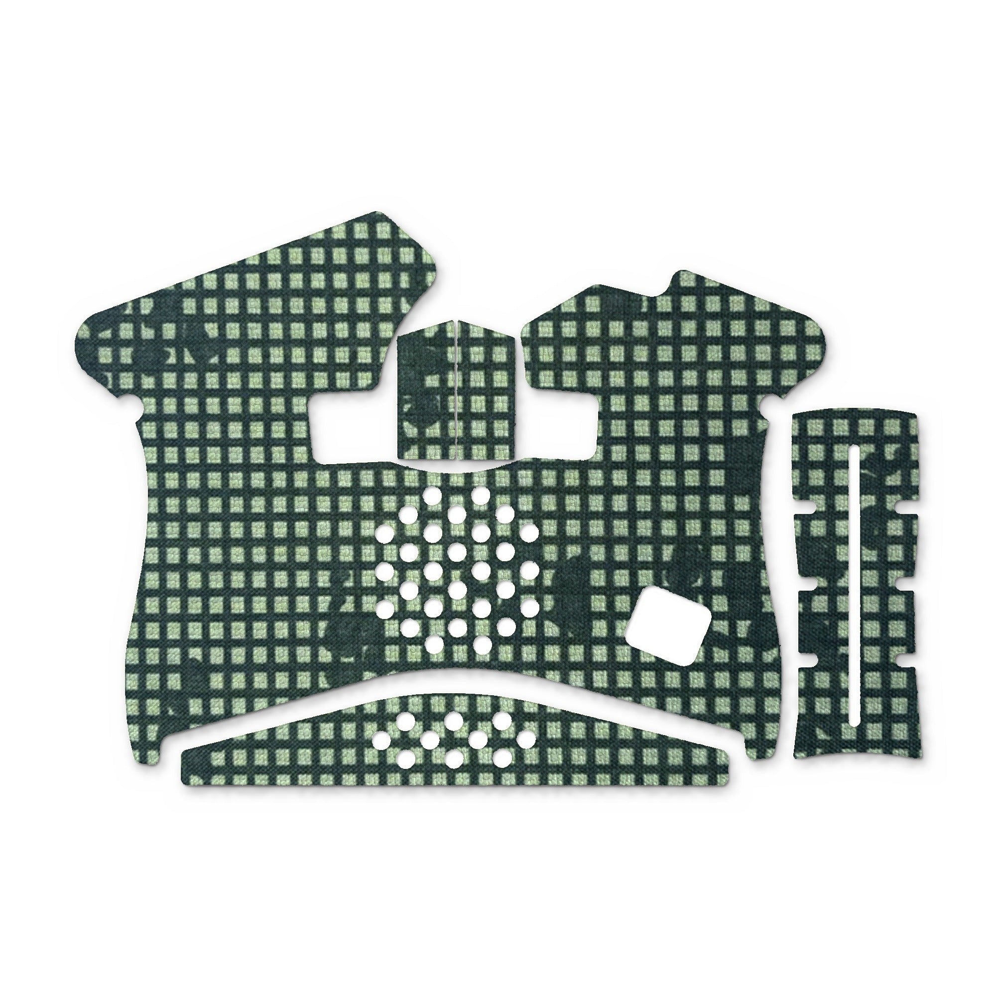 GLOCK G43 Pistols grip wrap kit outline, Desert Night Camo