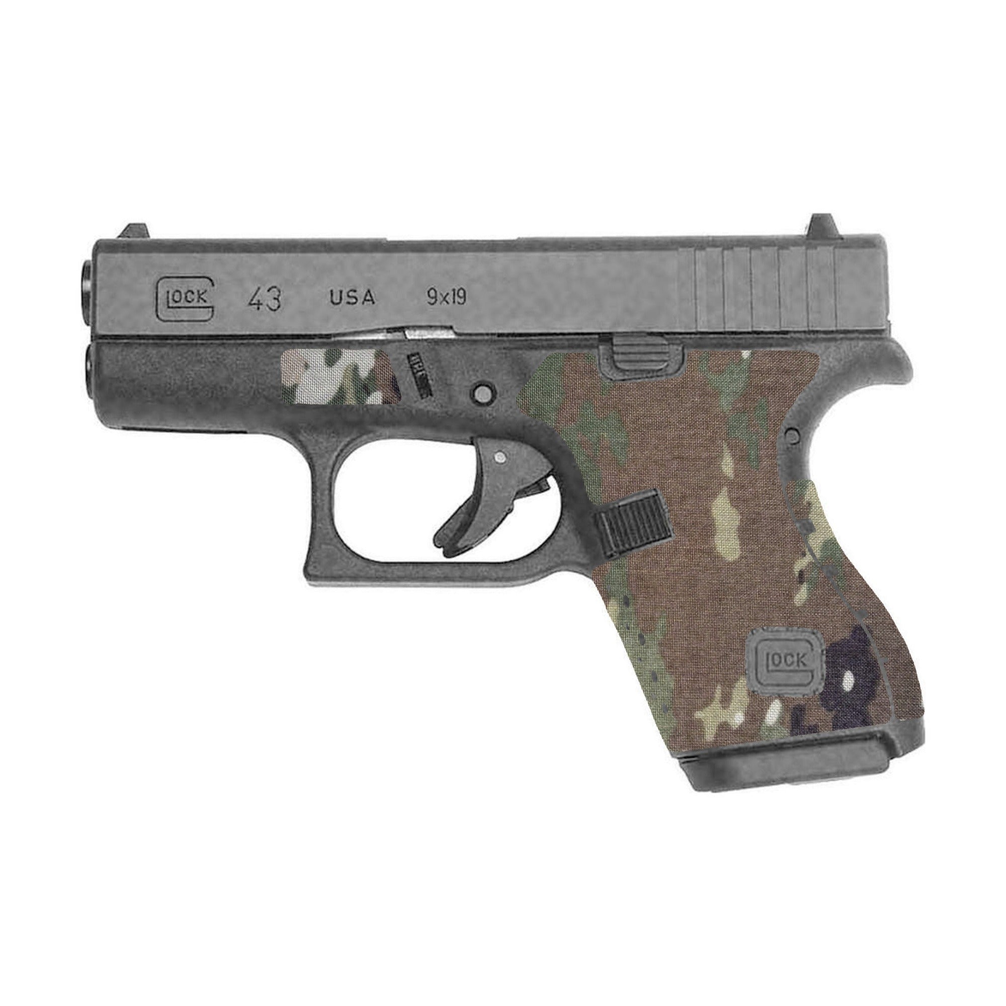 GLOCK G43 Pistols Cordura grip wrap, MultiCam