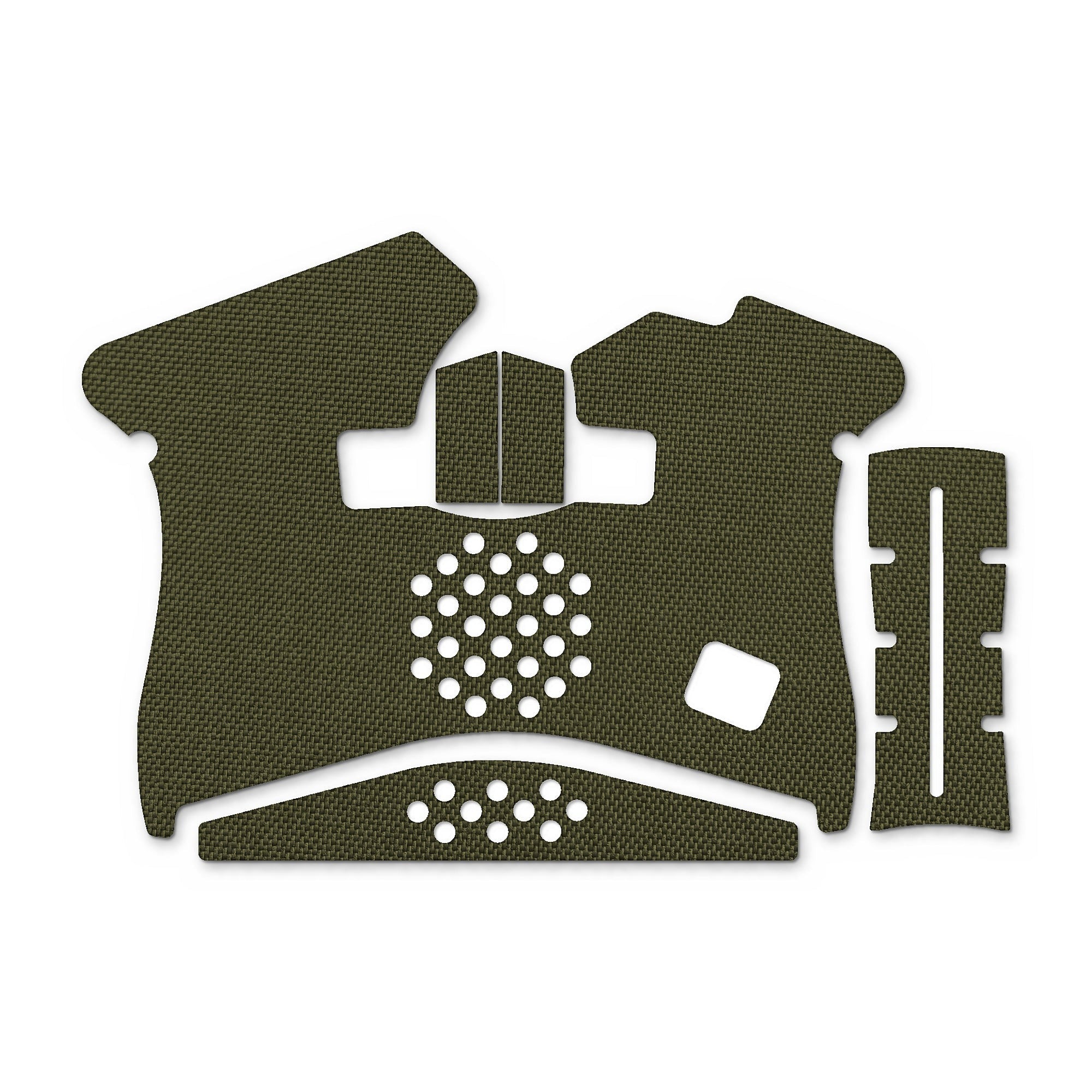 GLOCK G43 Pistols grip wrap kit outline, OD Green
