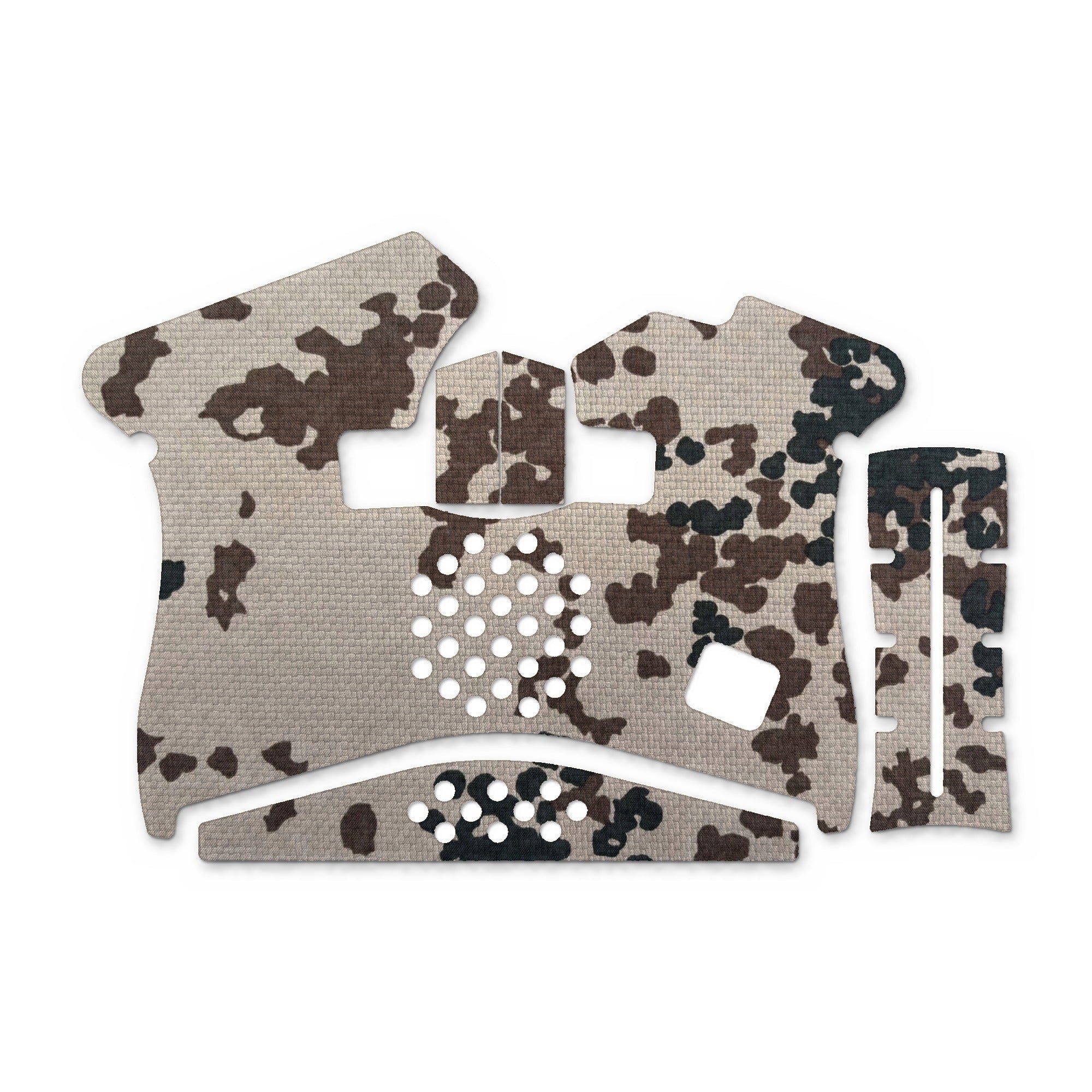GLOCK G43 Pistols grip wrap kit outline, Tropentarn