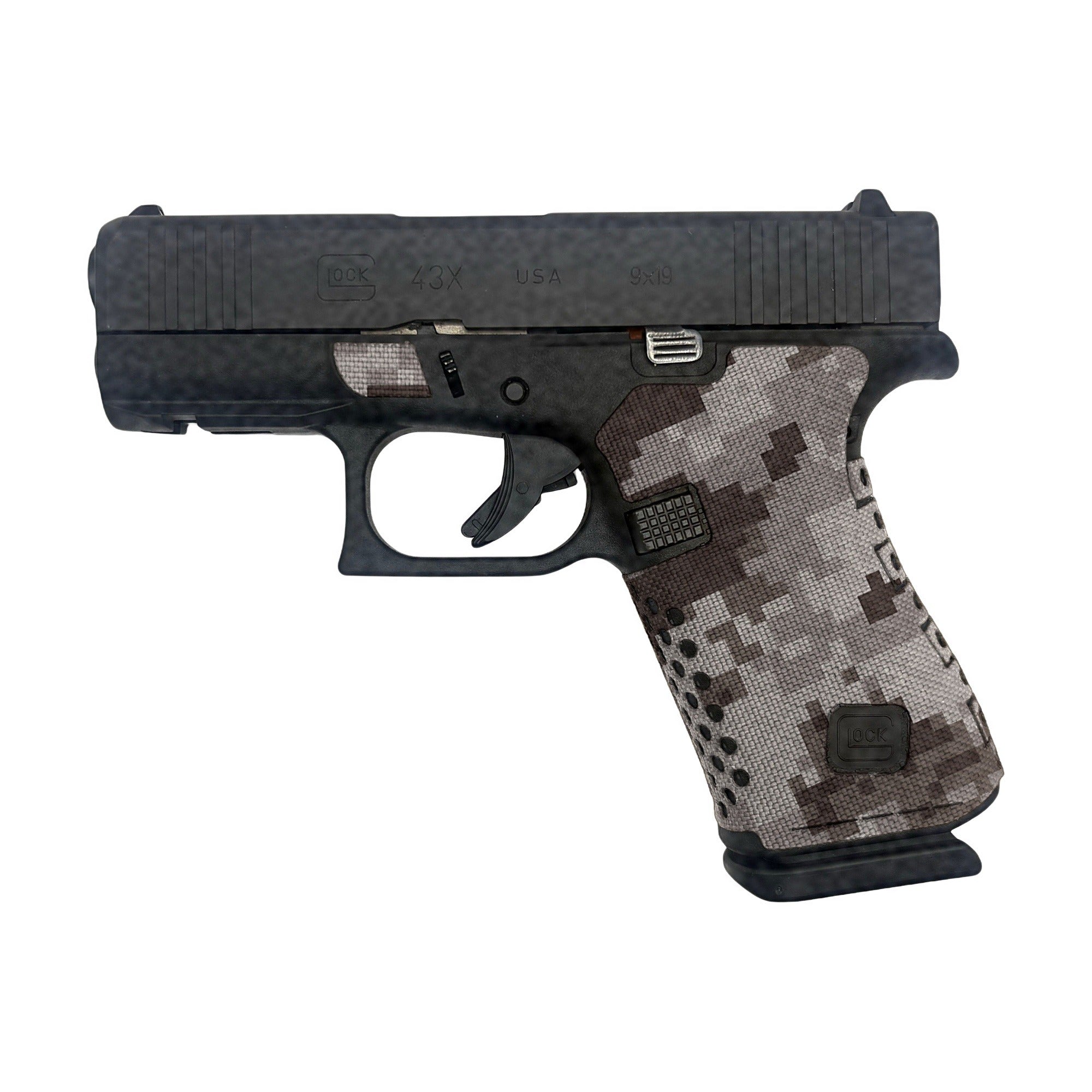 GLOCK G43X/G48 Pistols Cordura grip wrap, ACU (Desert)