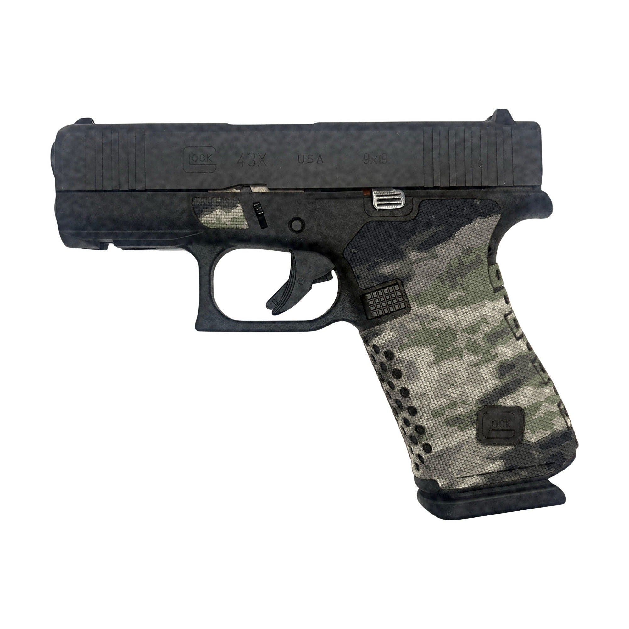 GLOCK G43X/G48 Pistols Cordura grip wrap, A-TACS iX