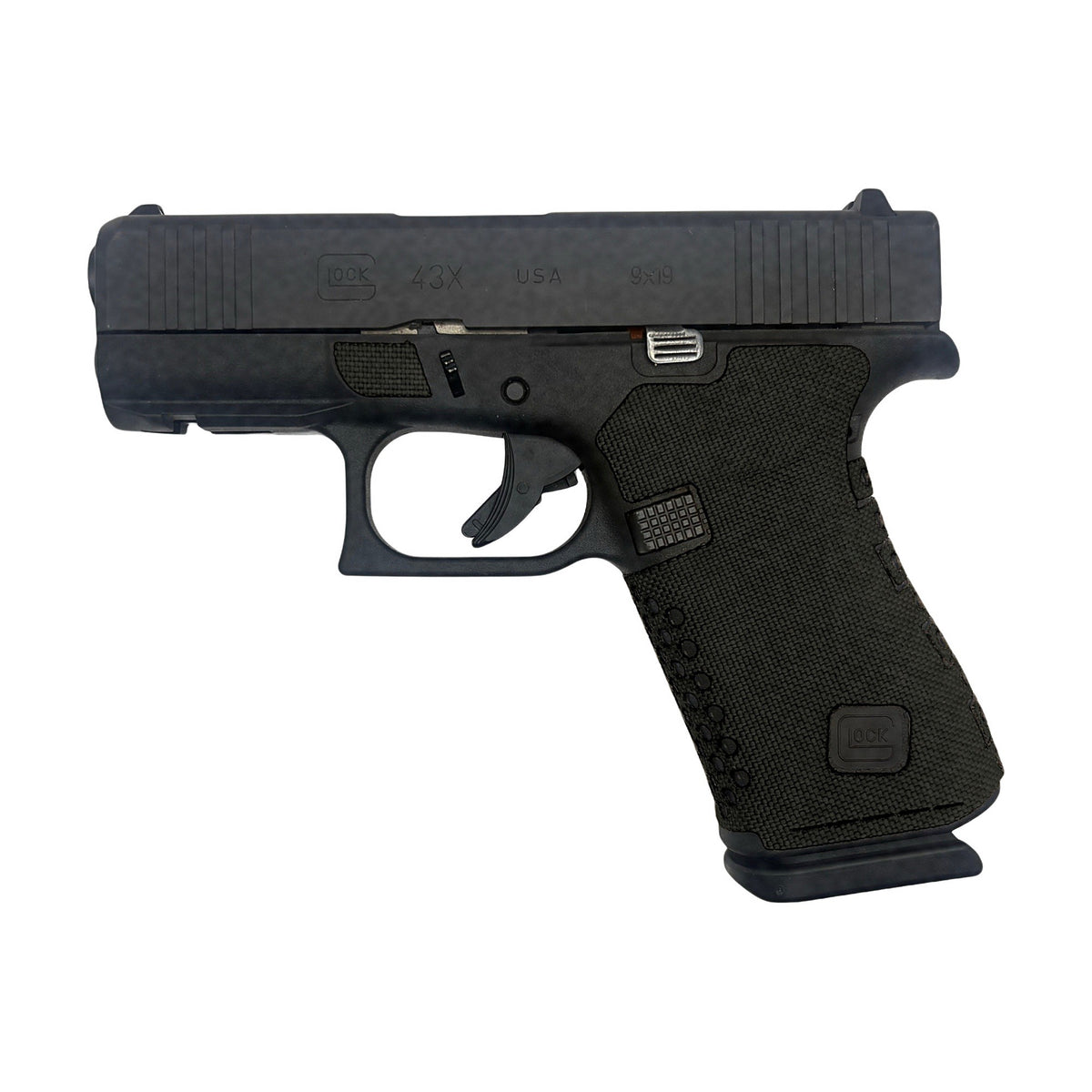 GLOCK G43X/G48 Pistols Cordura grip wrap, Black