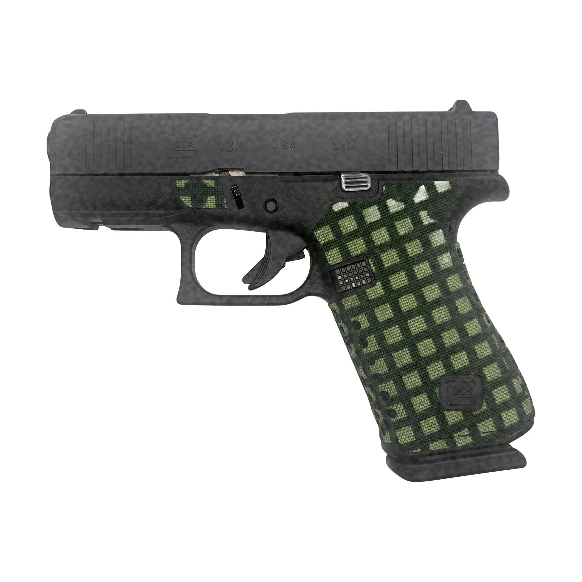 GLOCK G43X/G48 Pistols Cordura grip wrap, Desert Night Camo