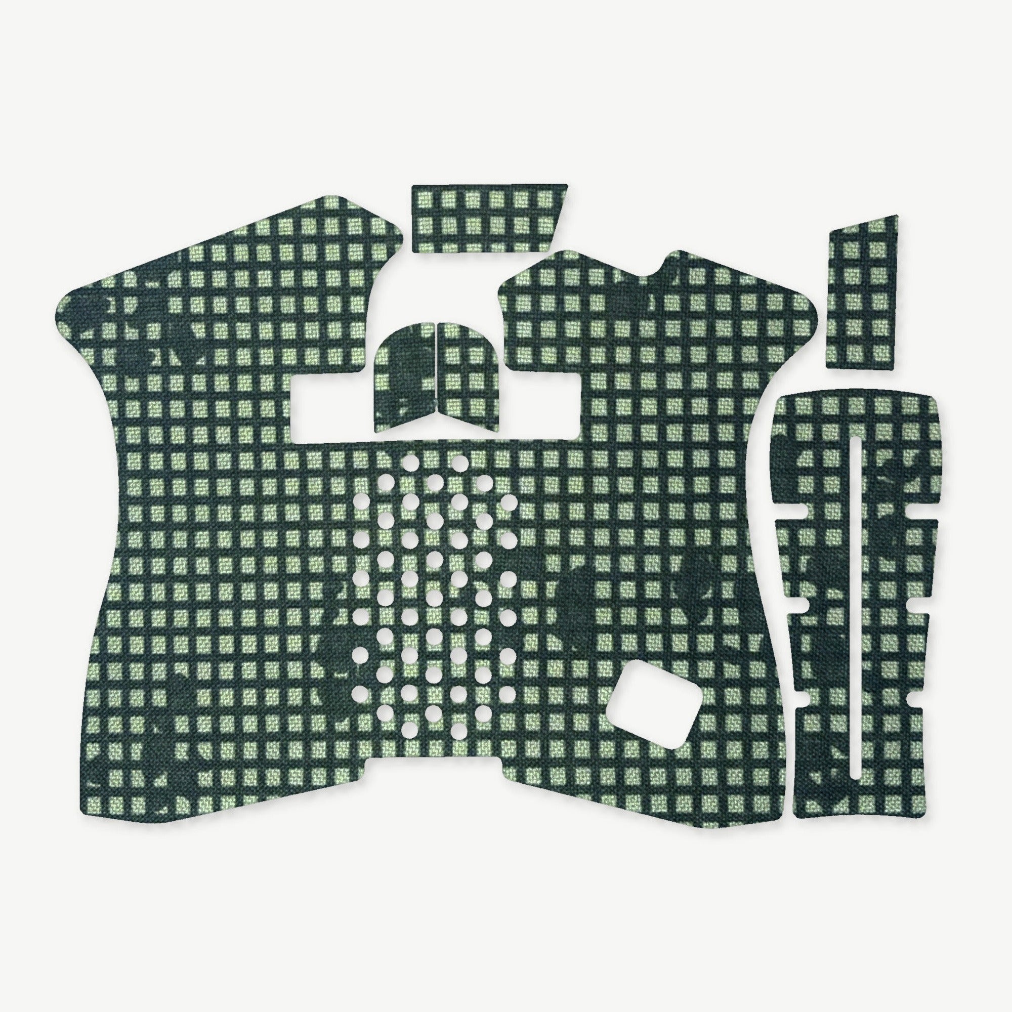 GLOCK G43X/G48 Pistols grip wrap die-cut kit outline, Desert Night Camo - Combat Textiles