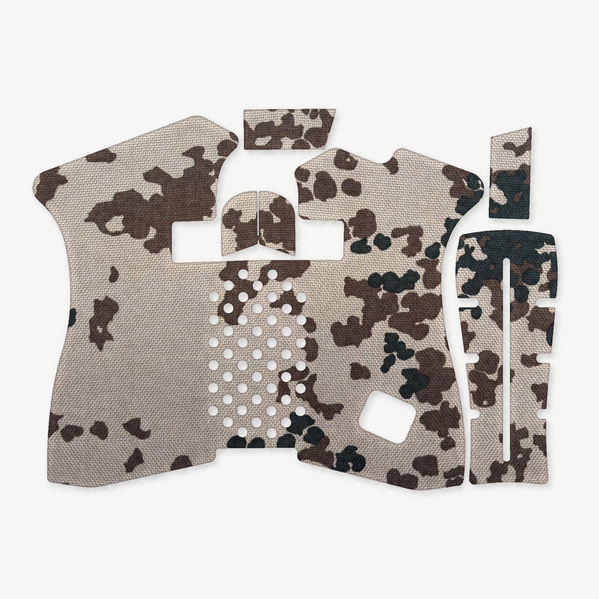 GLOCK G43X/G48 Pistols grip wrap die-cut kit outline, Tropentarn - Combat Textiles