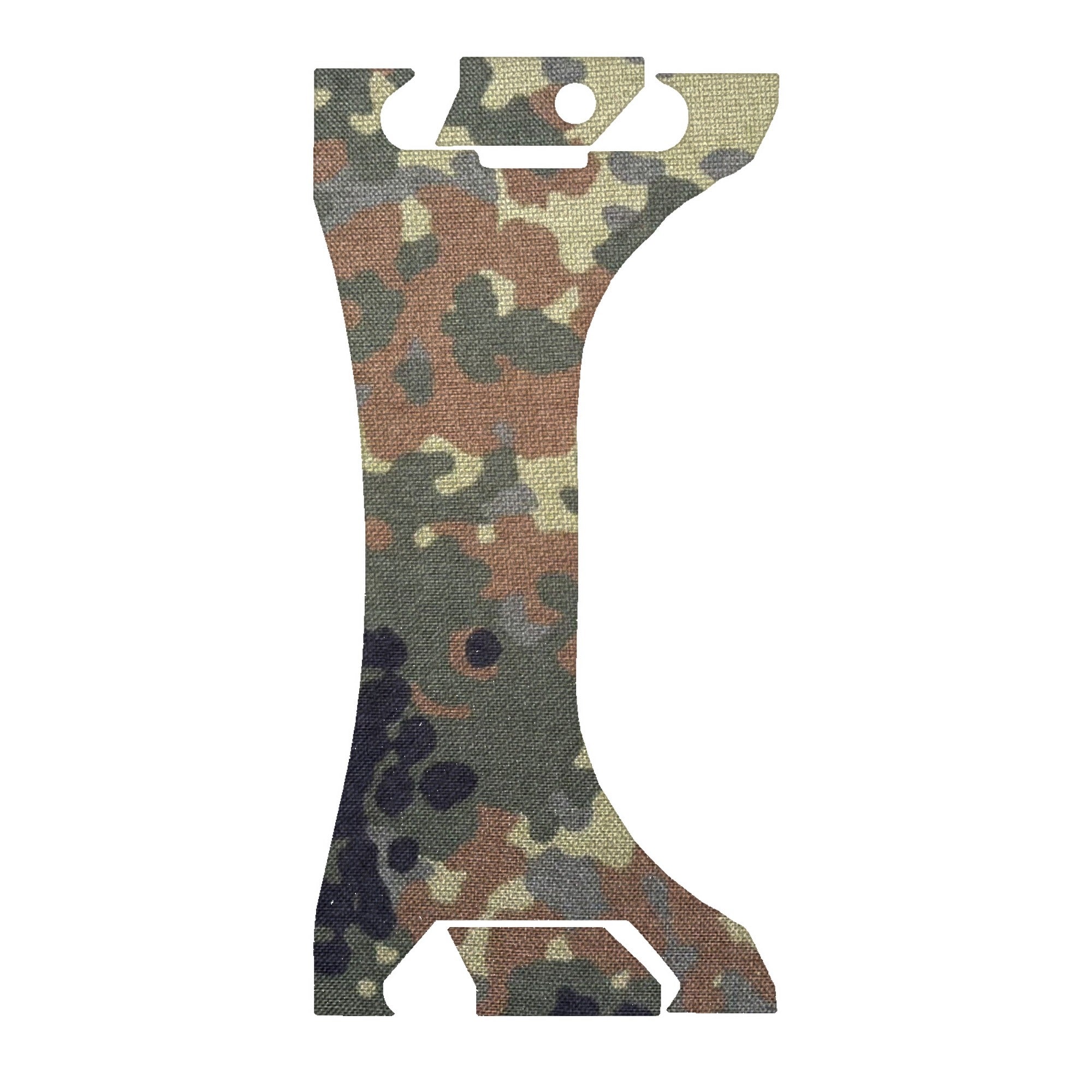 Holosun 510C optic wrap kit outline, Flecktarn