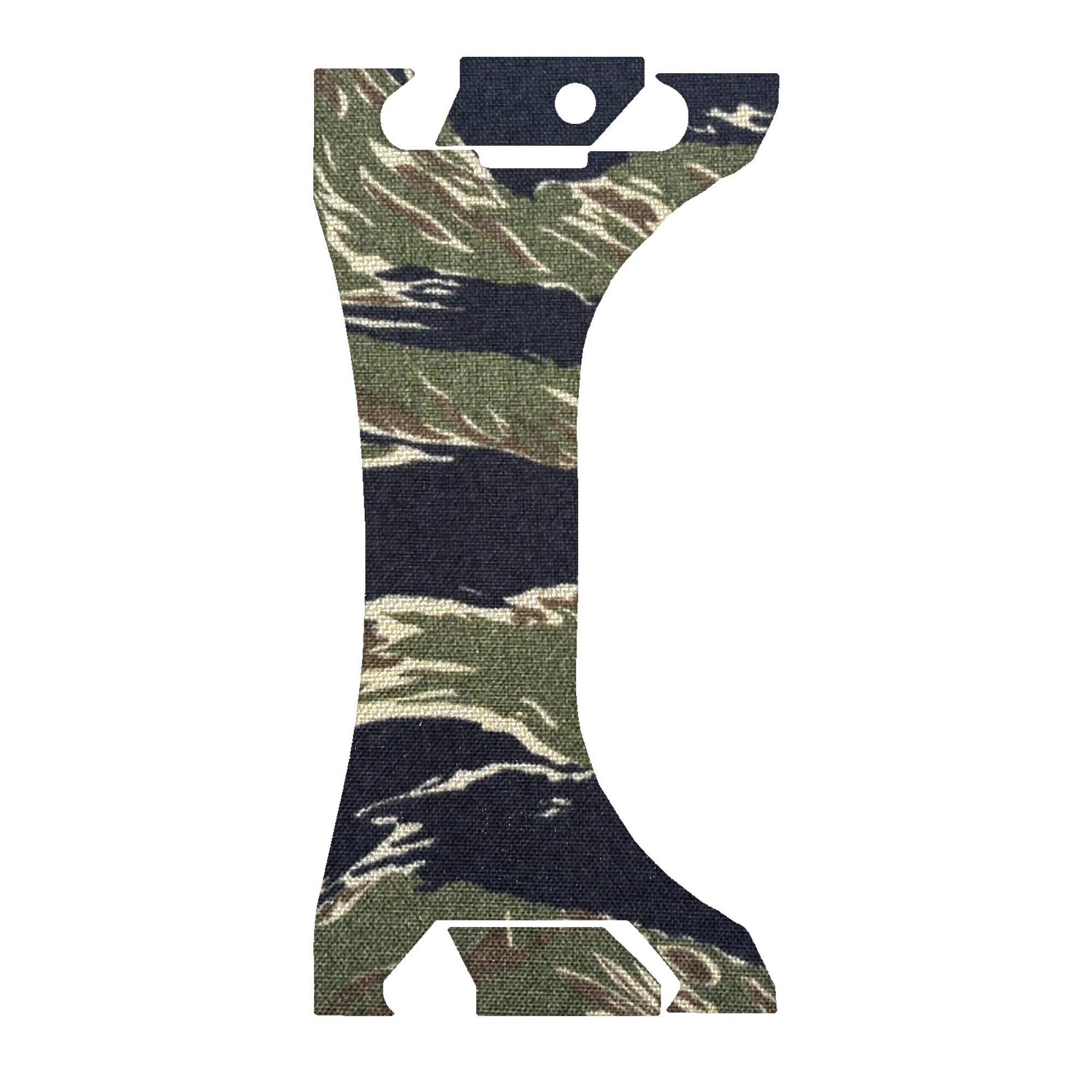 Holosun 510C optic wrap kit outline, Tiger Stripe (Green/Black)