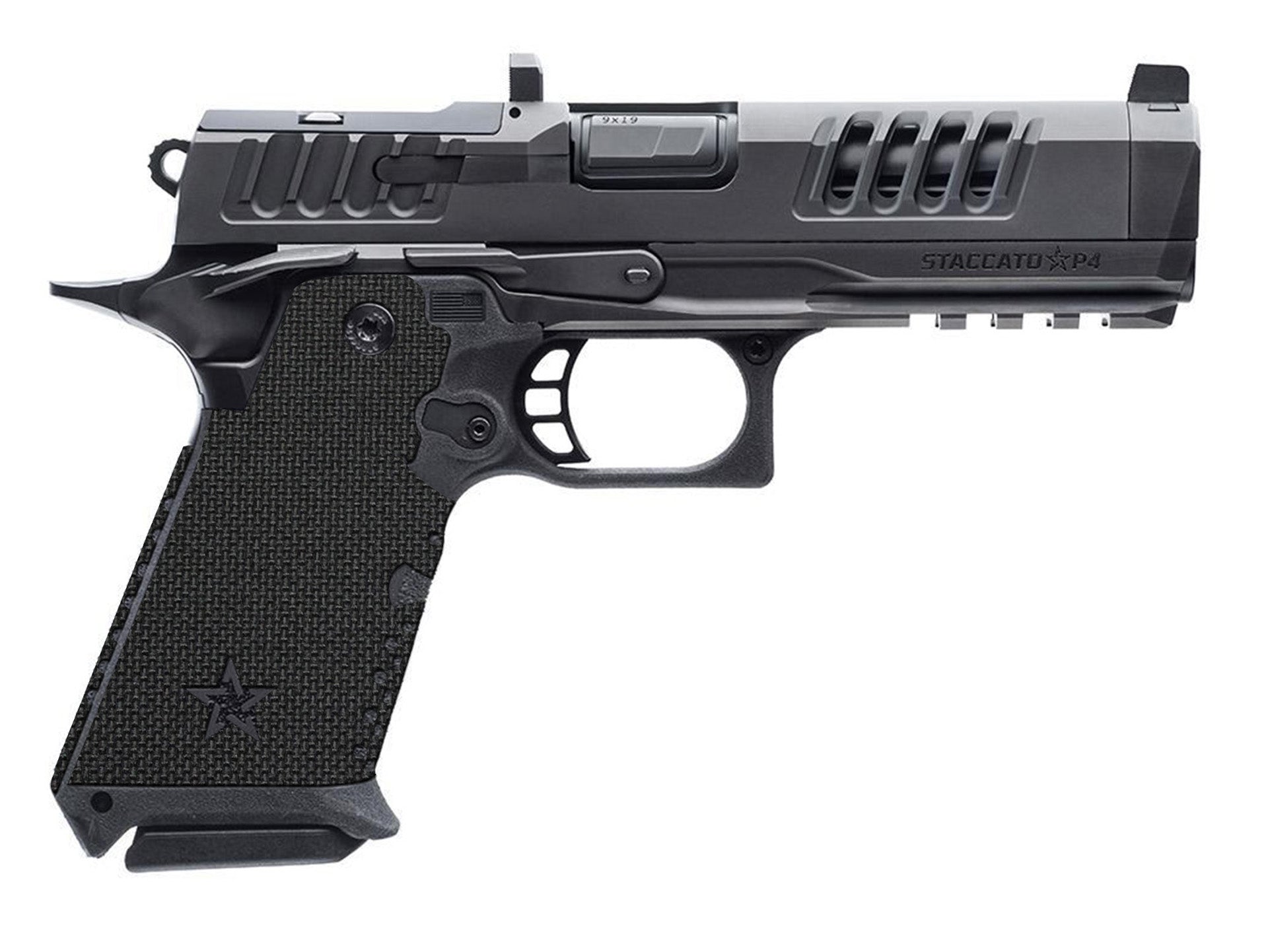 CTX Cordura 1000D Grip Kit for Staccato HD P4 / P4.5 — Black