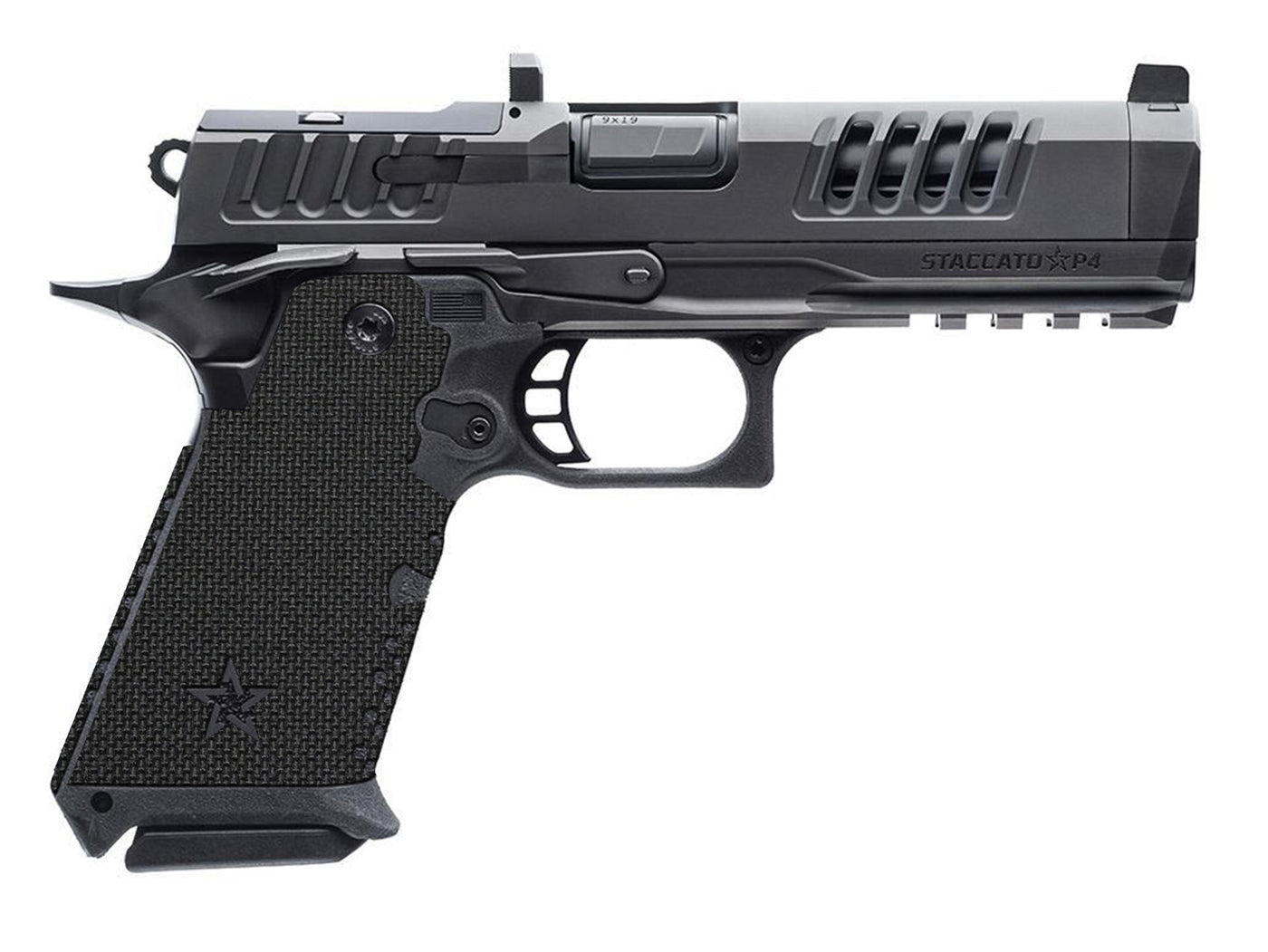 CTX Cordura 1000D Grip Kit for Staccato HD P4 / P4.5 — Black