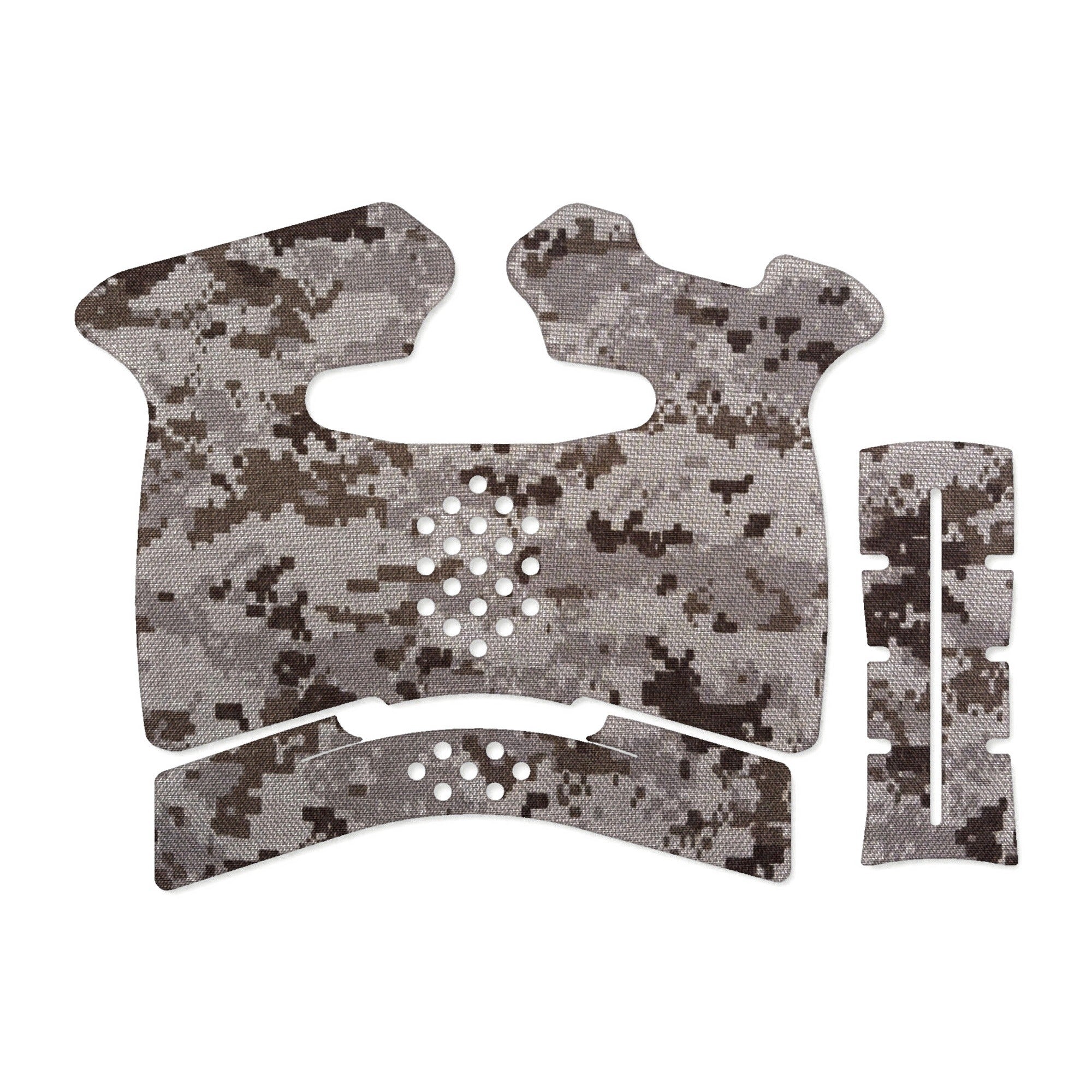 Springfield Hellcat grip wrap kit outline, ACU (Desert)