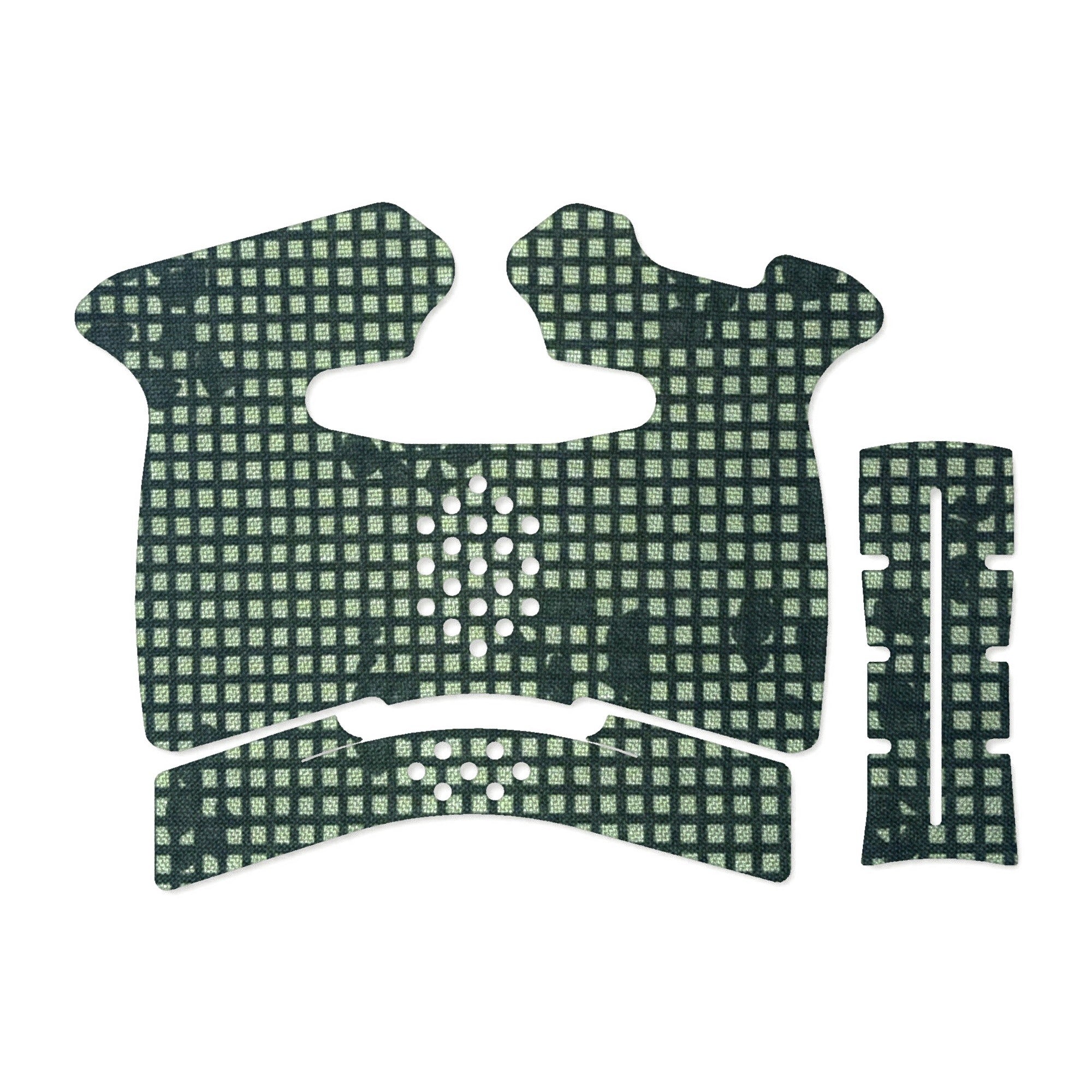 Springfield Hellcat grip wrap kit outline, Desert Night Camo