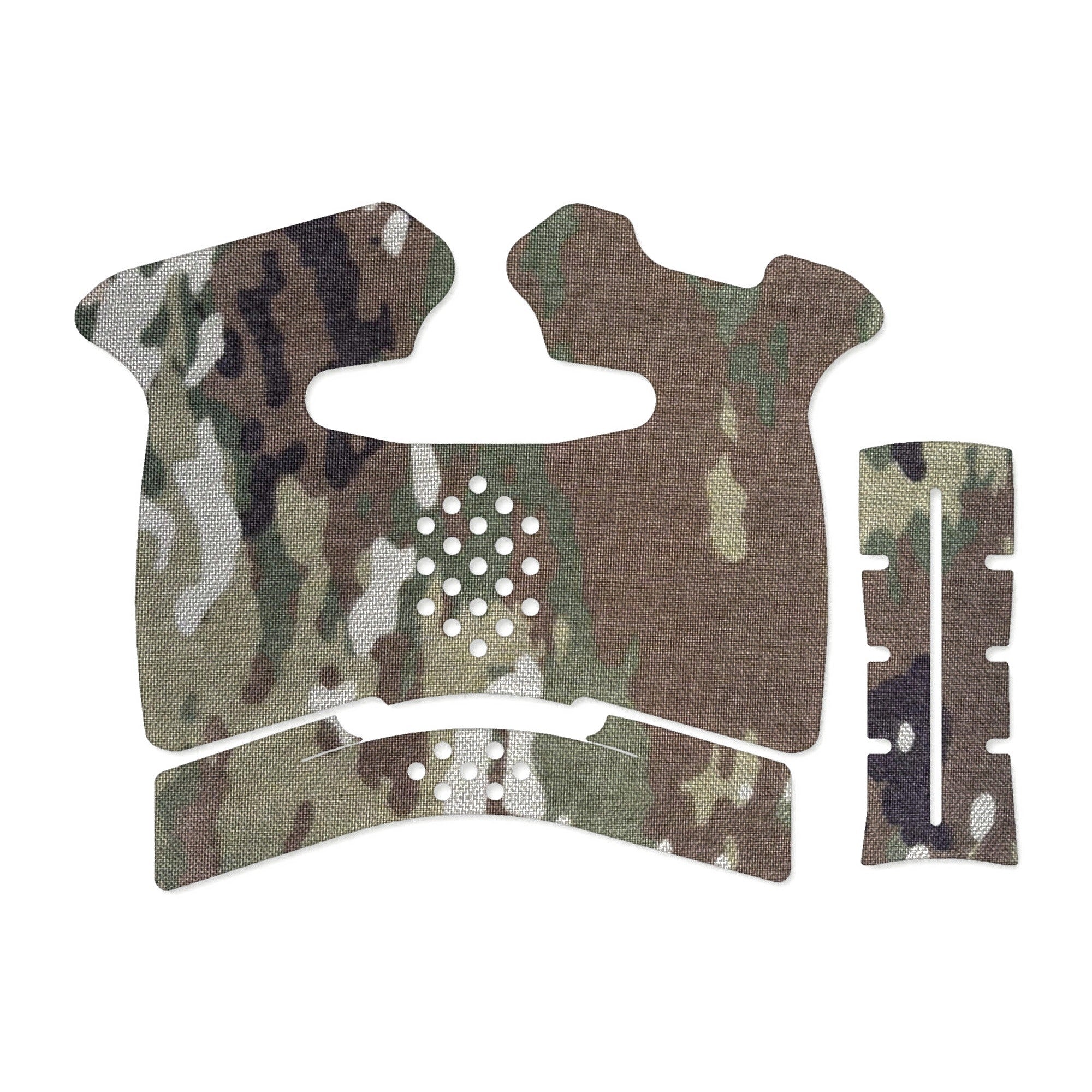 Springfield Hellcat grip wrap kit outline, MultiCam