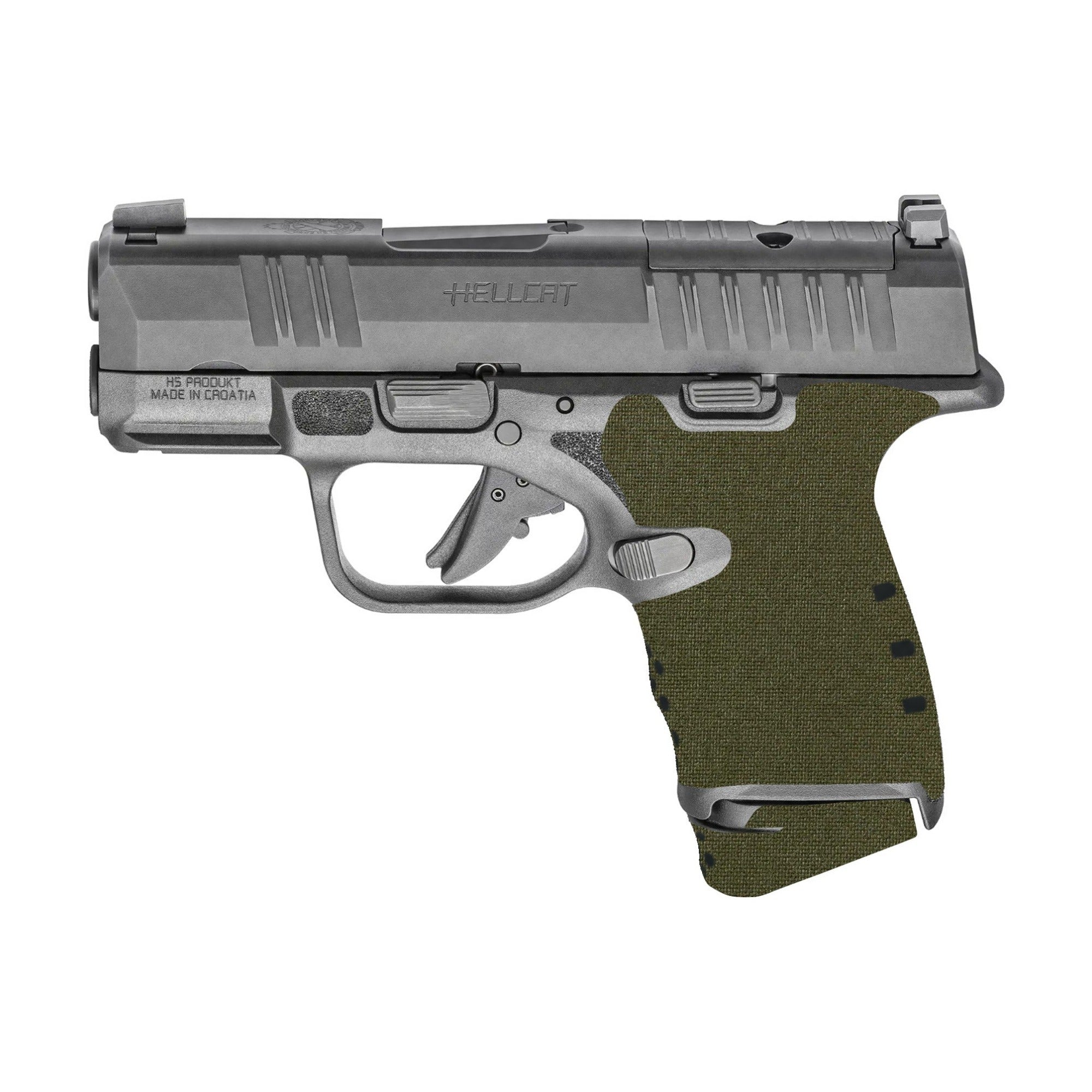 Springfield Hellcat Cordura grip wrap, OD Green