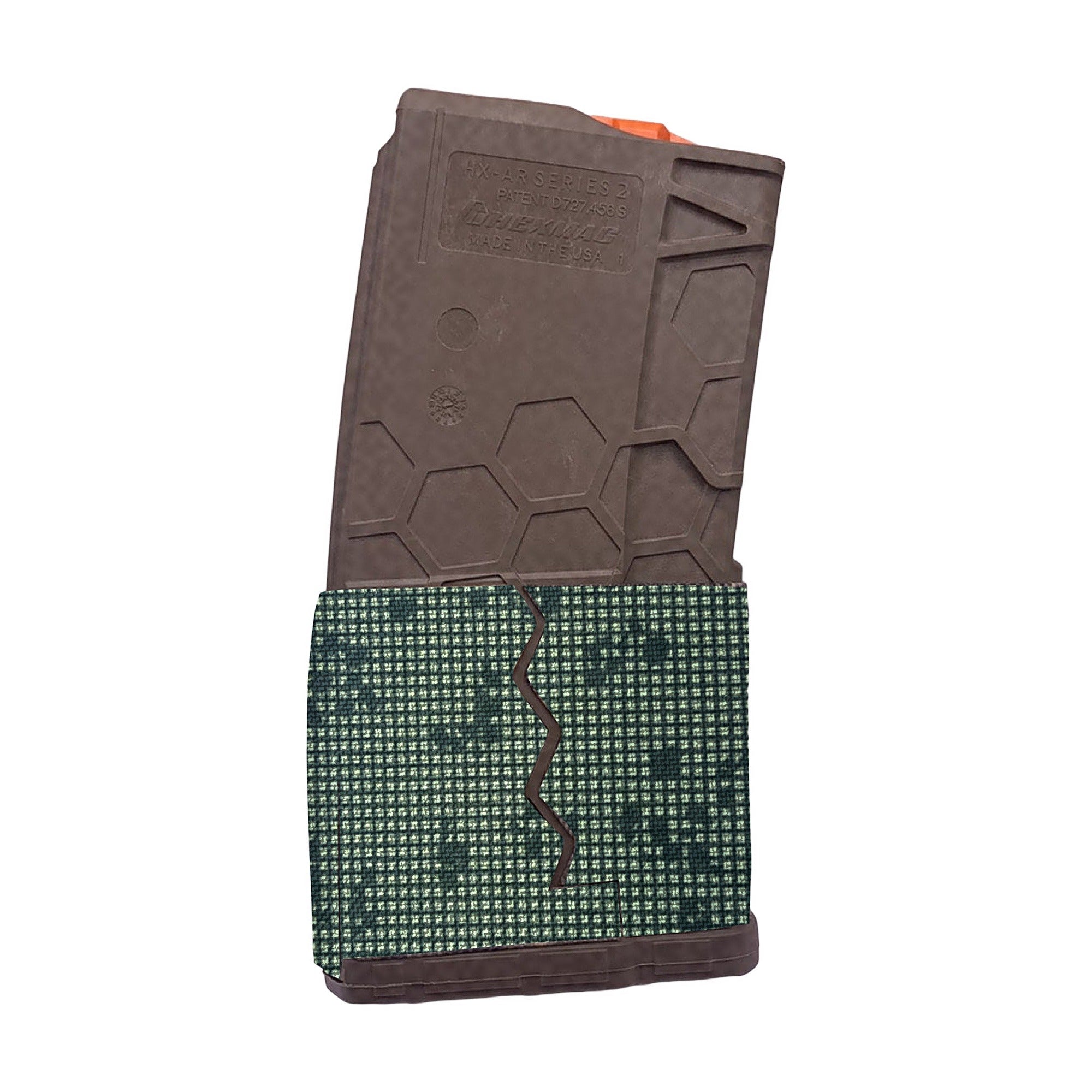 HEXMAG AR15/M4/M16 (20-Round Magazine) Cordura mag wrap, Desert Night Camo