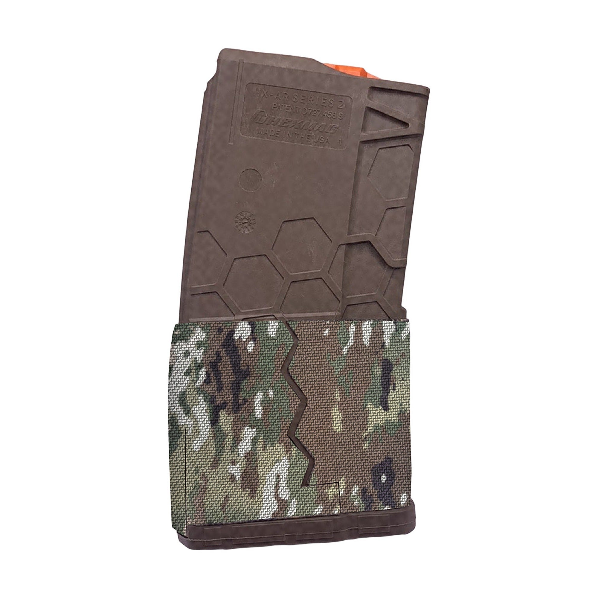 HEXMAG AR15/M4/M16 (20-Round Magazine) Cordura mag wrap, MultiCam