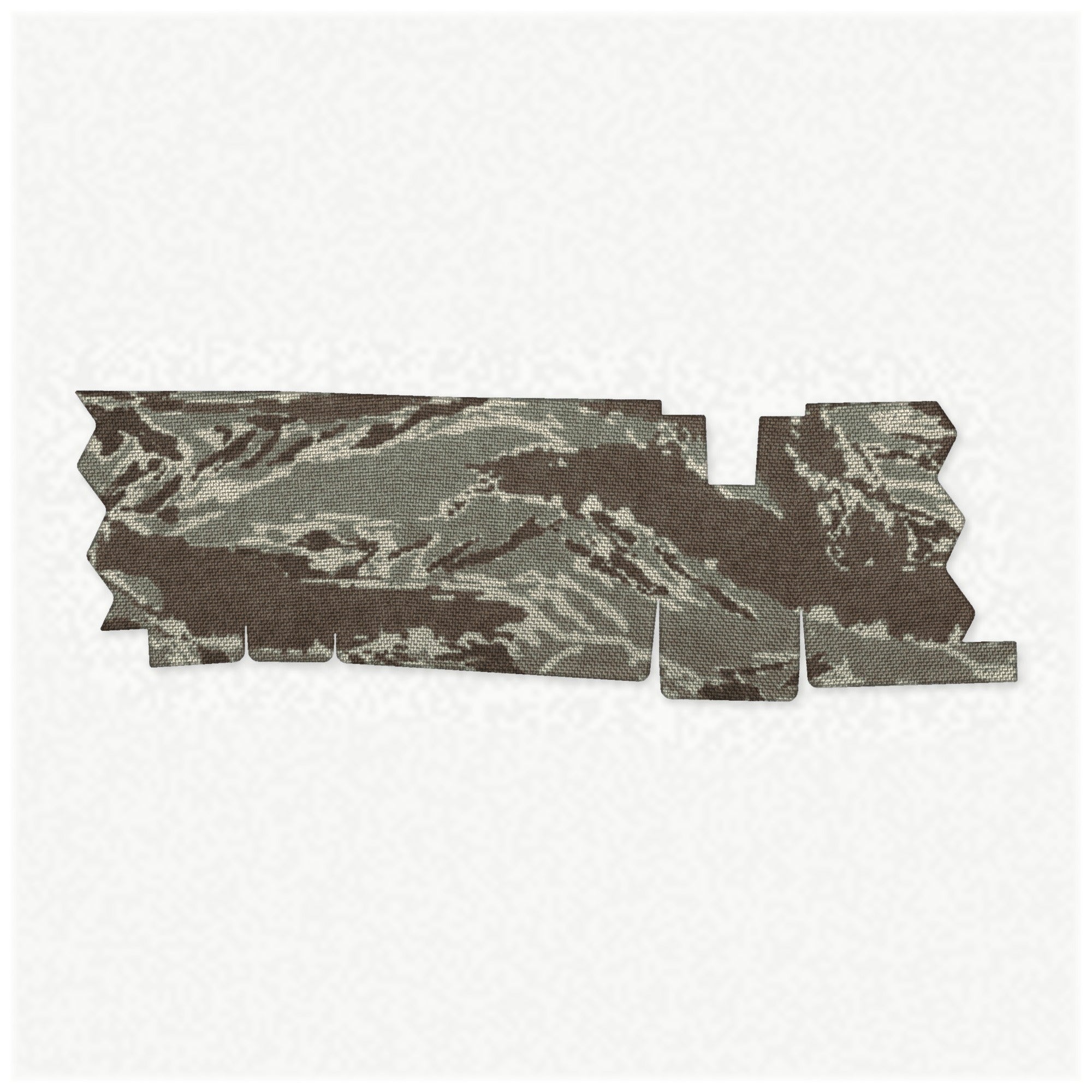 HEXMAG AR15/M4/M16 (20-Round Magazine) mag wrap kit outline, Tiger Stripe (ABU)